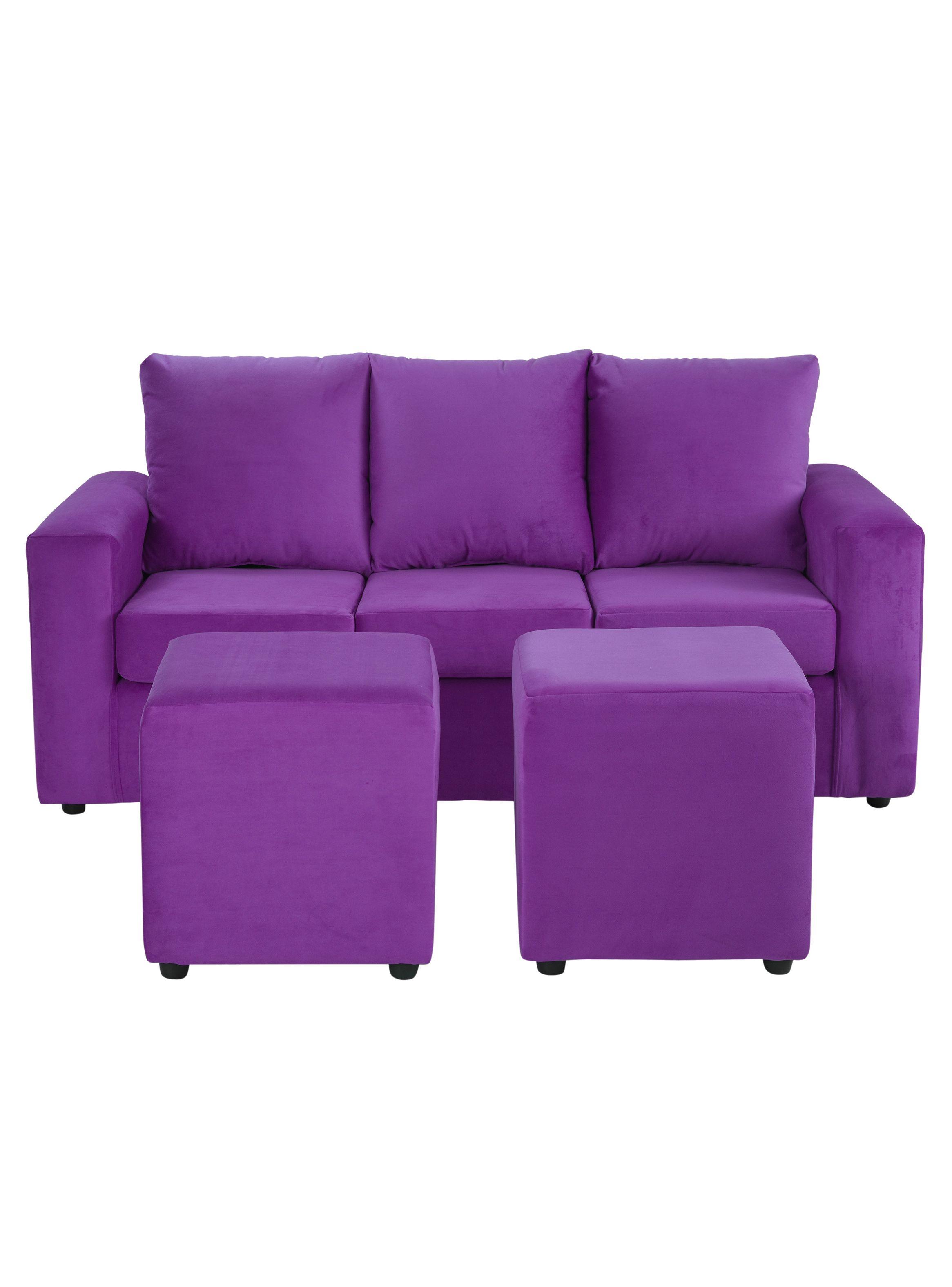 Sofá Kendy 3C + 2 Poufs-0