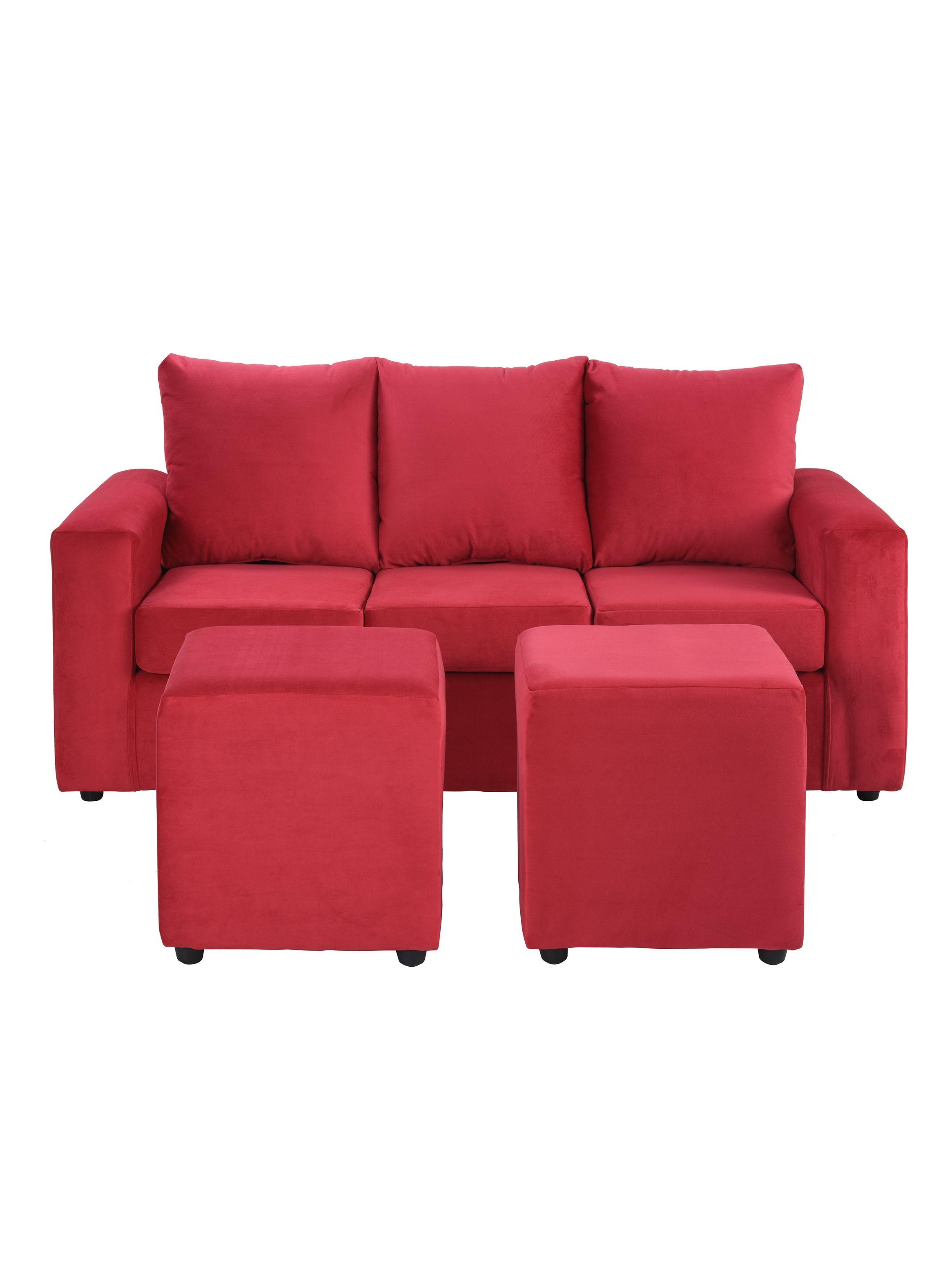 Sofá Kendy 3C + 2 Poufs-0