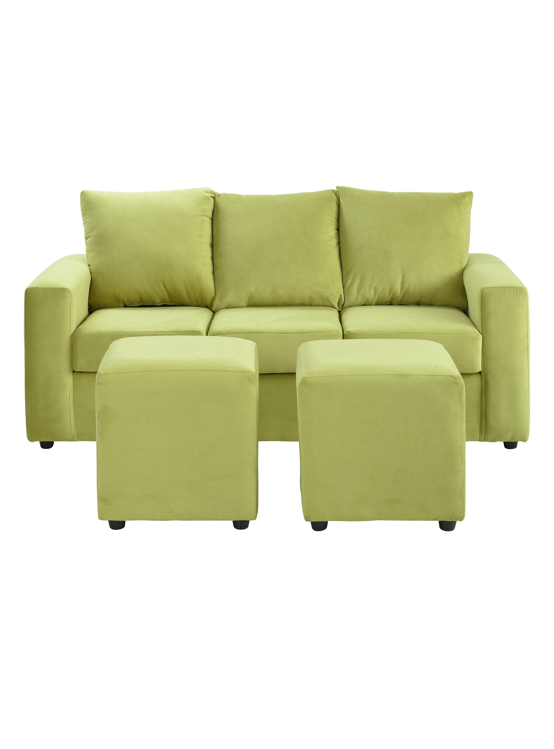 Sofá Kendy 3C + 2 Poufs-0