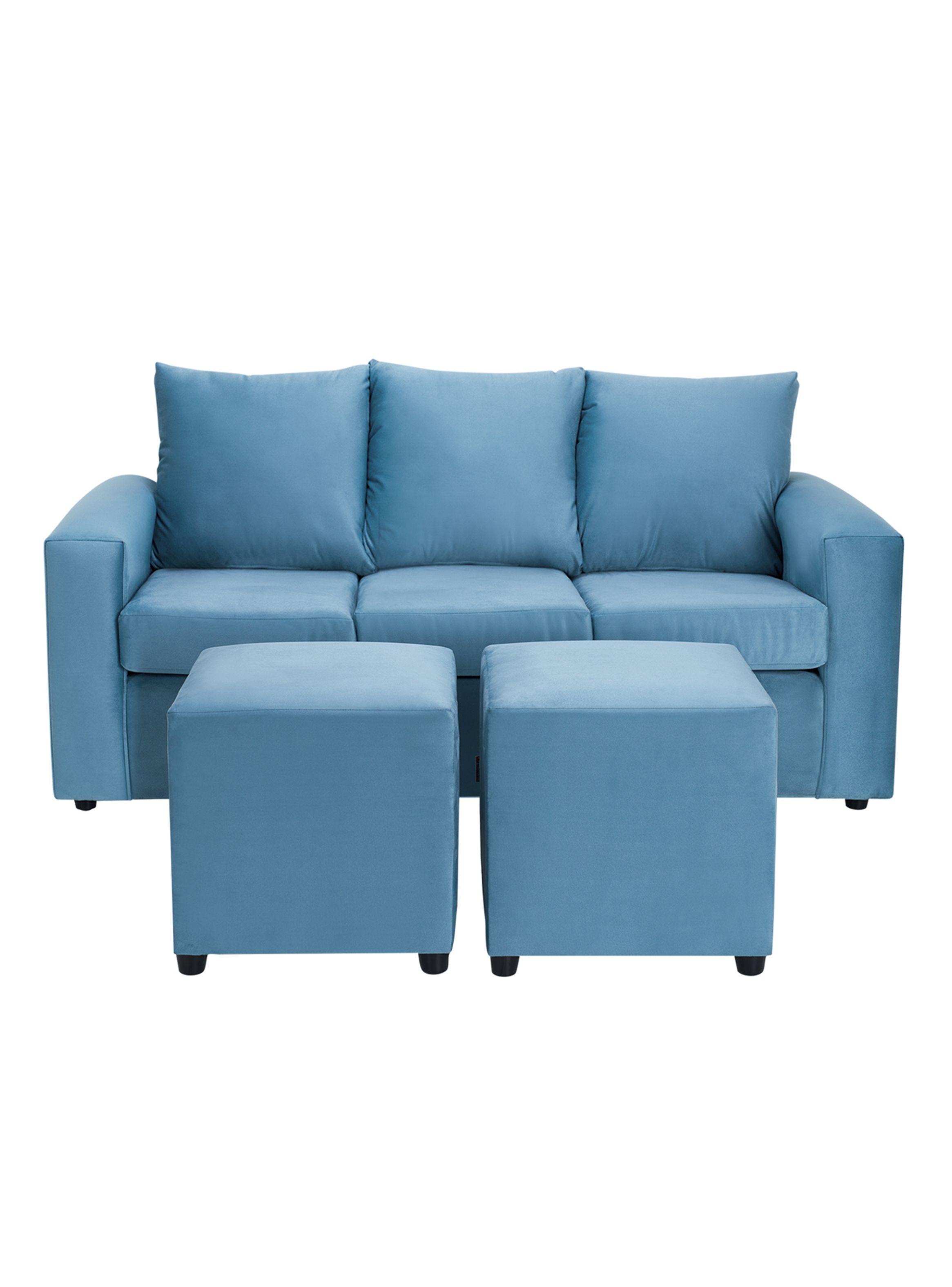 Sofá Kendy 3C + 2 Poufs-0