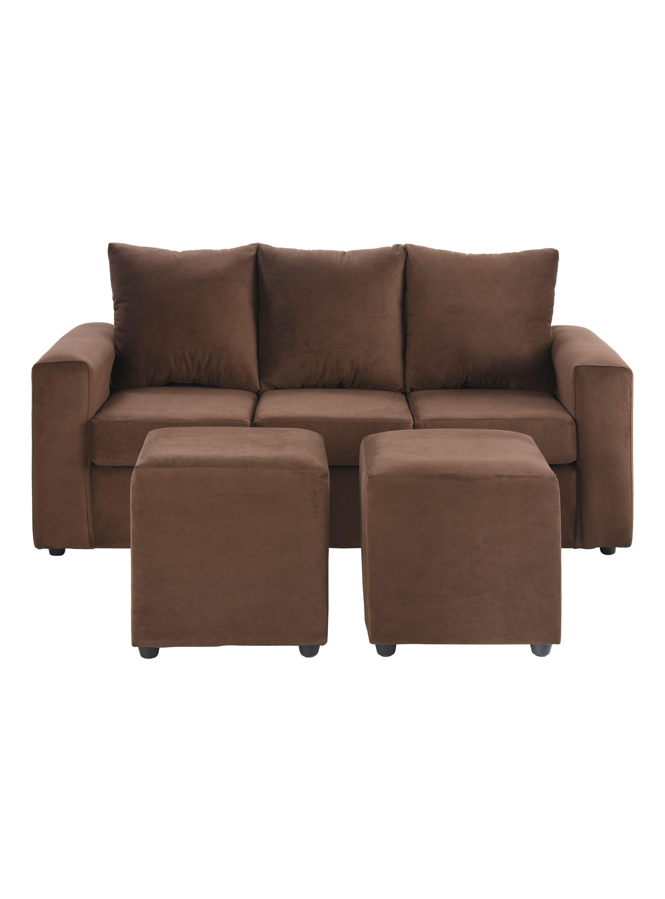 Sofá Kendy 3C + 2 Poufs-0
