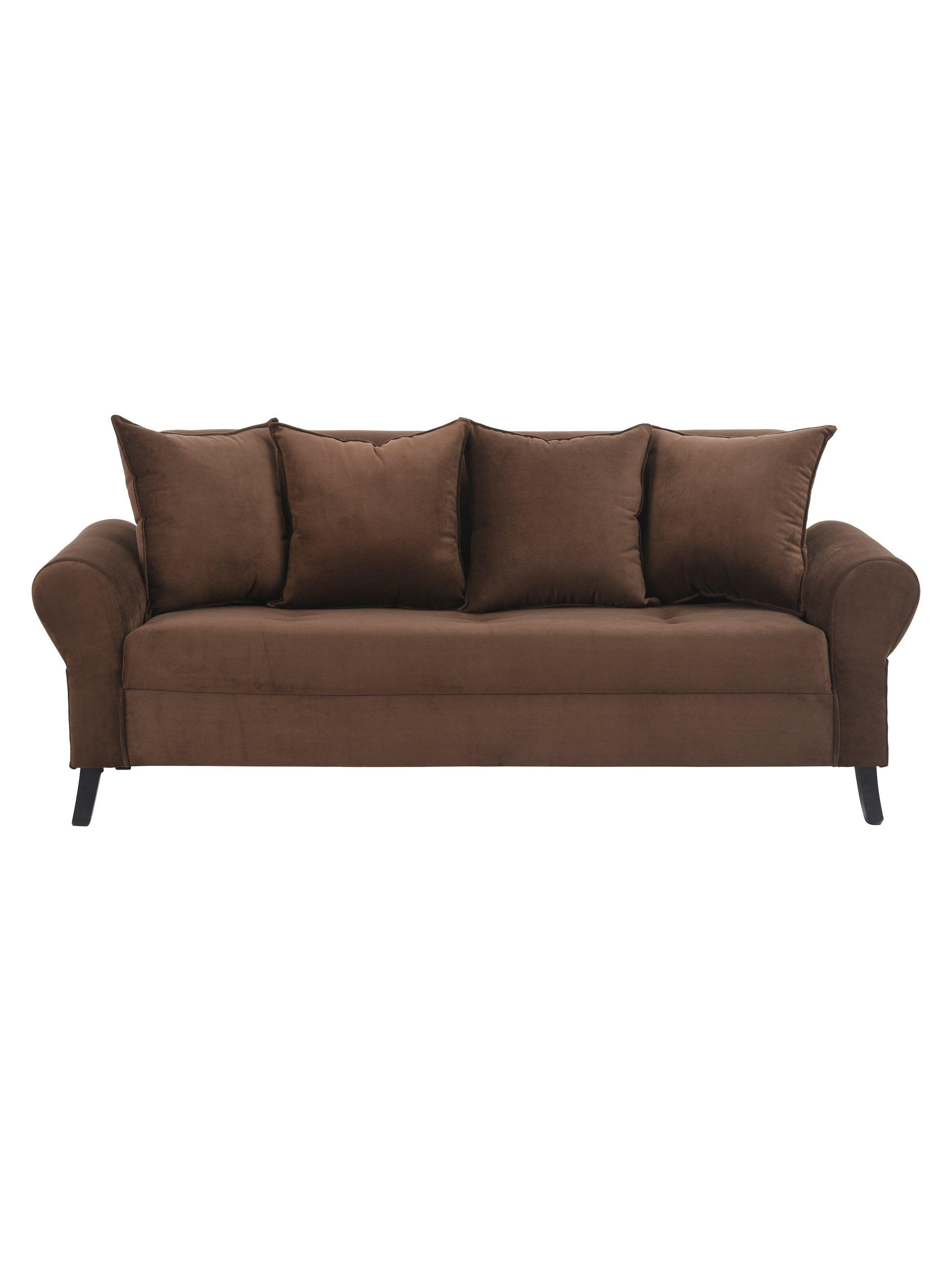 Sofá Lua 3C Felpa-0