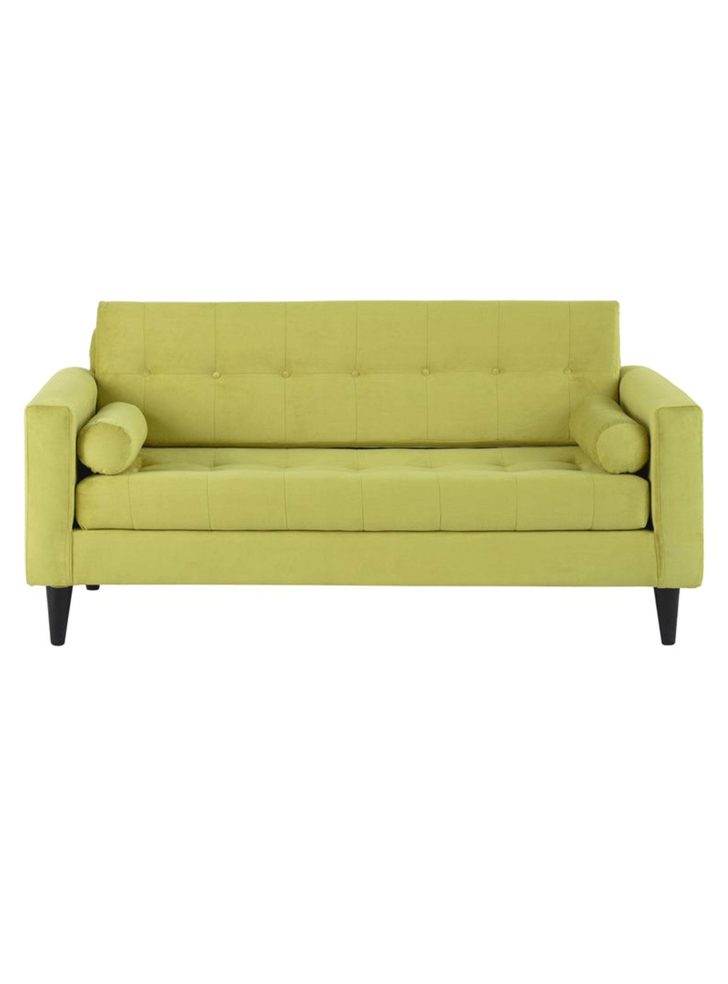 Sofá Retro 3C + 2 Poufs Felpa-2