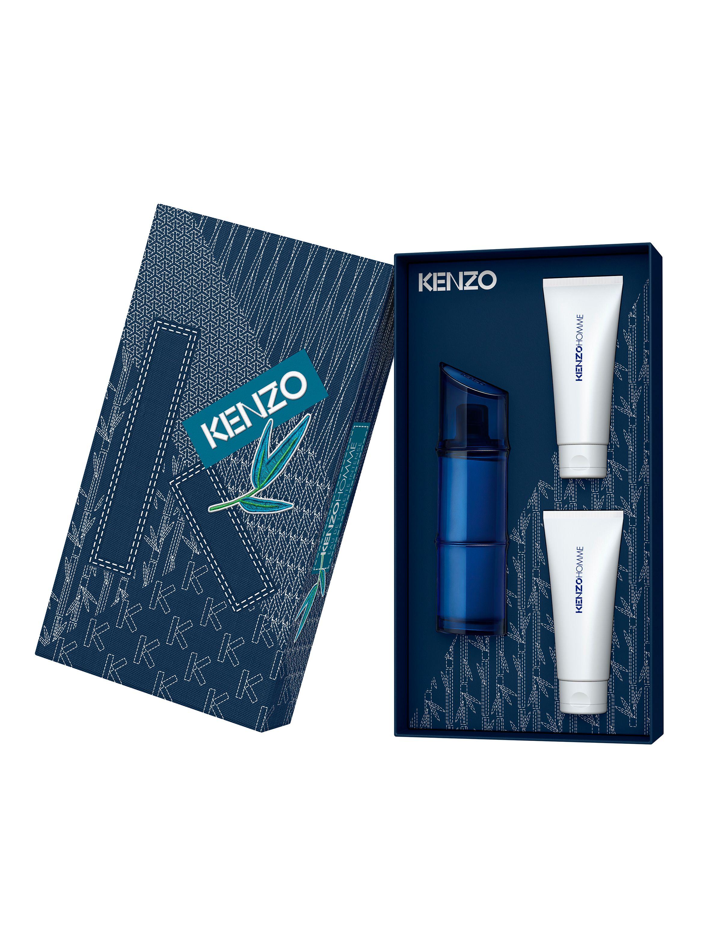 Set Perfume Kenzo Homme Intense EDT Hombre 110 ml + 2 Gel de ducha 75 ml-1