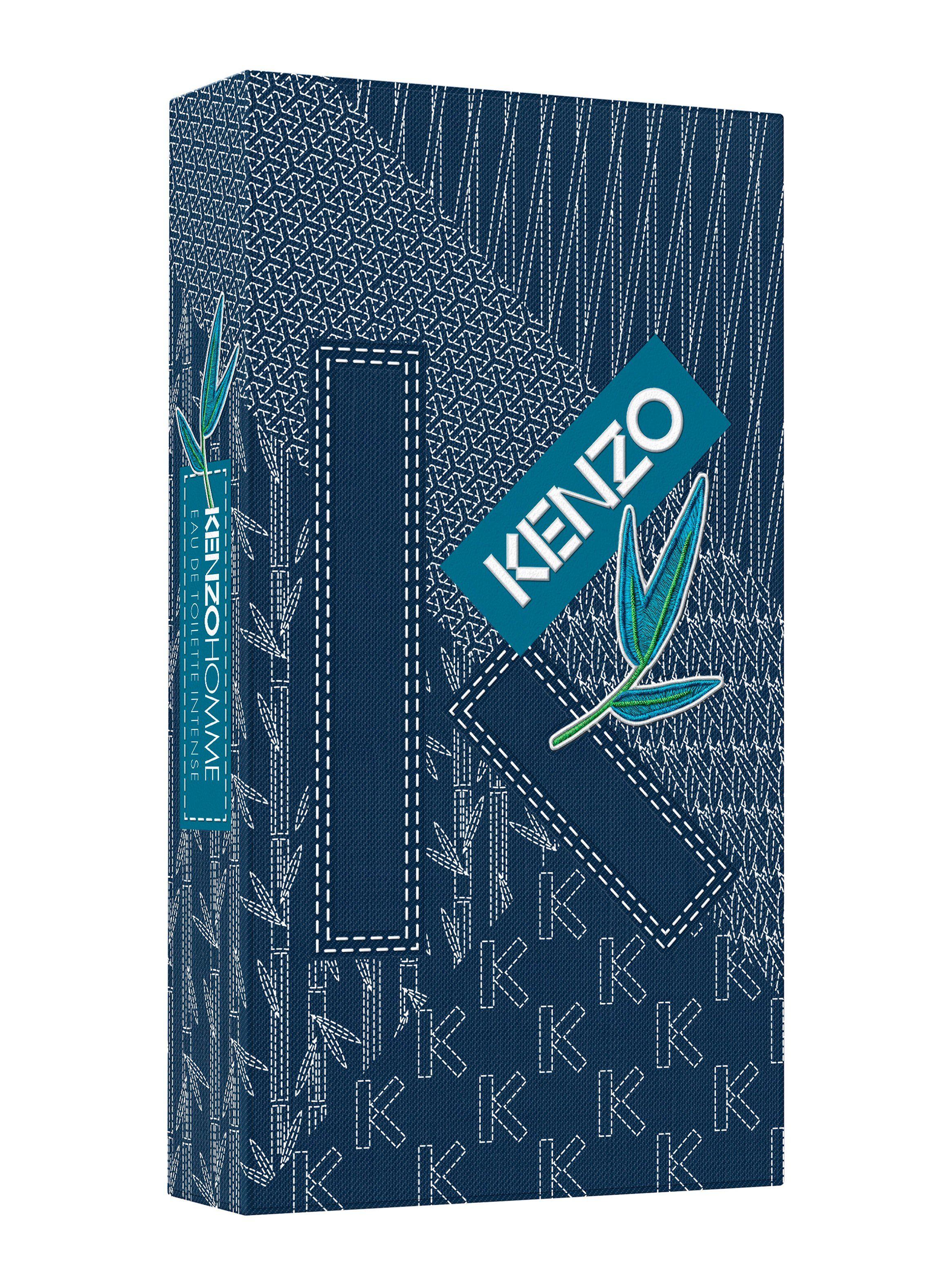 Set Perfume Kenzo Homme Intense EDT Hombre 110 ml + 2 Gel de ducha 75 ml-3