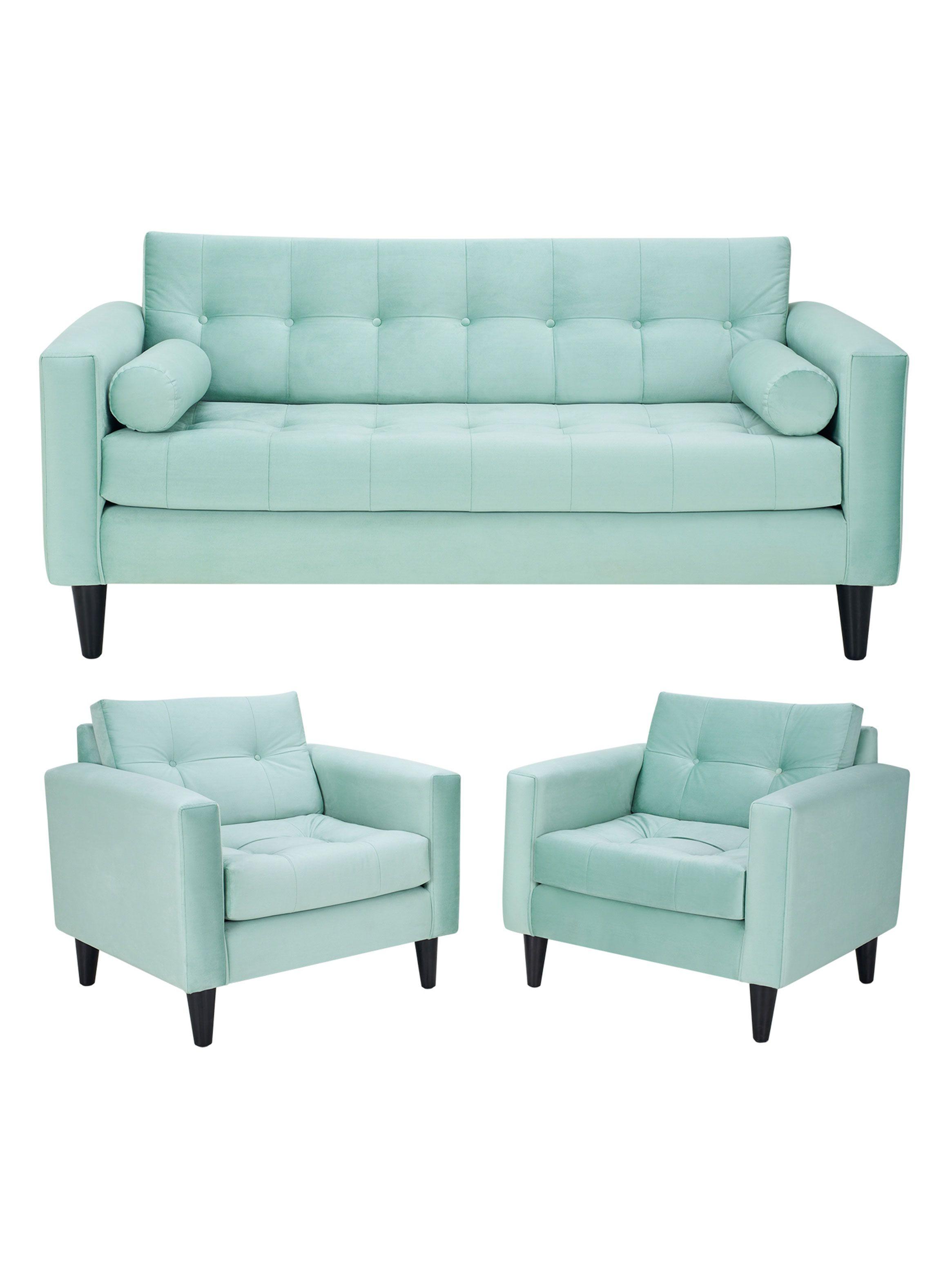 Juego Retro 3C + 2 Sillones Felpa-0