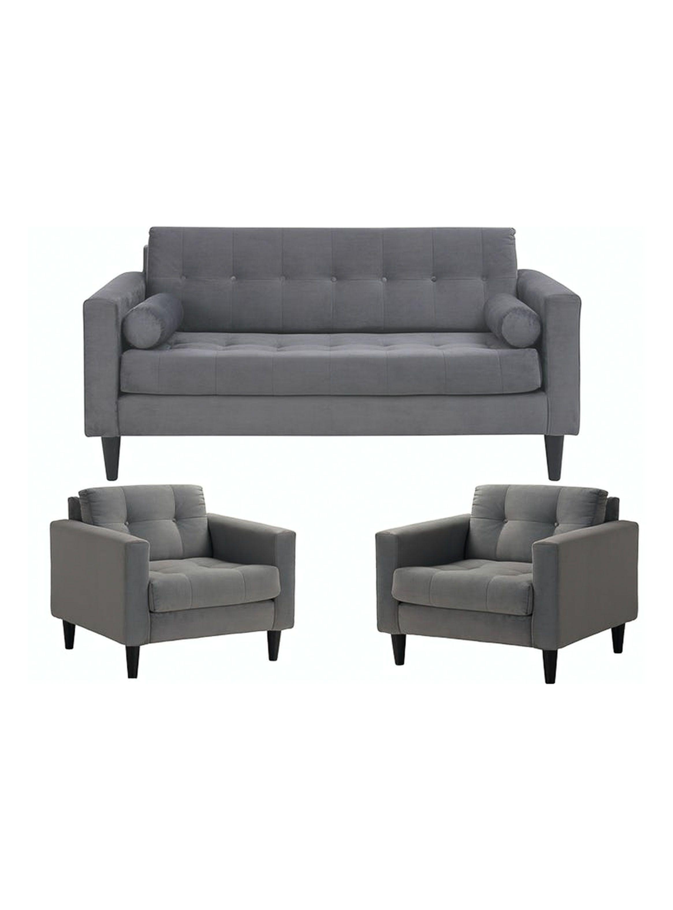 Juego Retro 3C + 2 Sillones Felpa-0