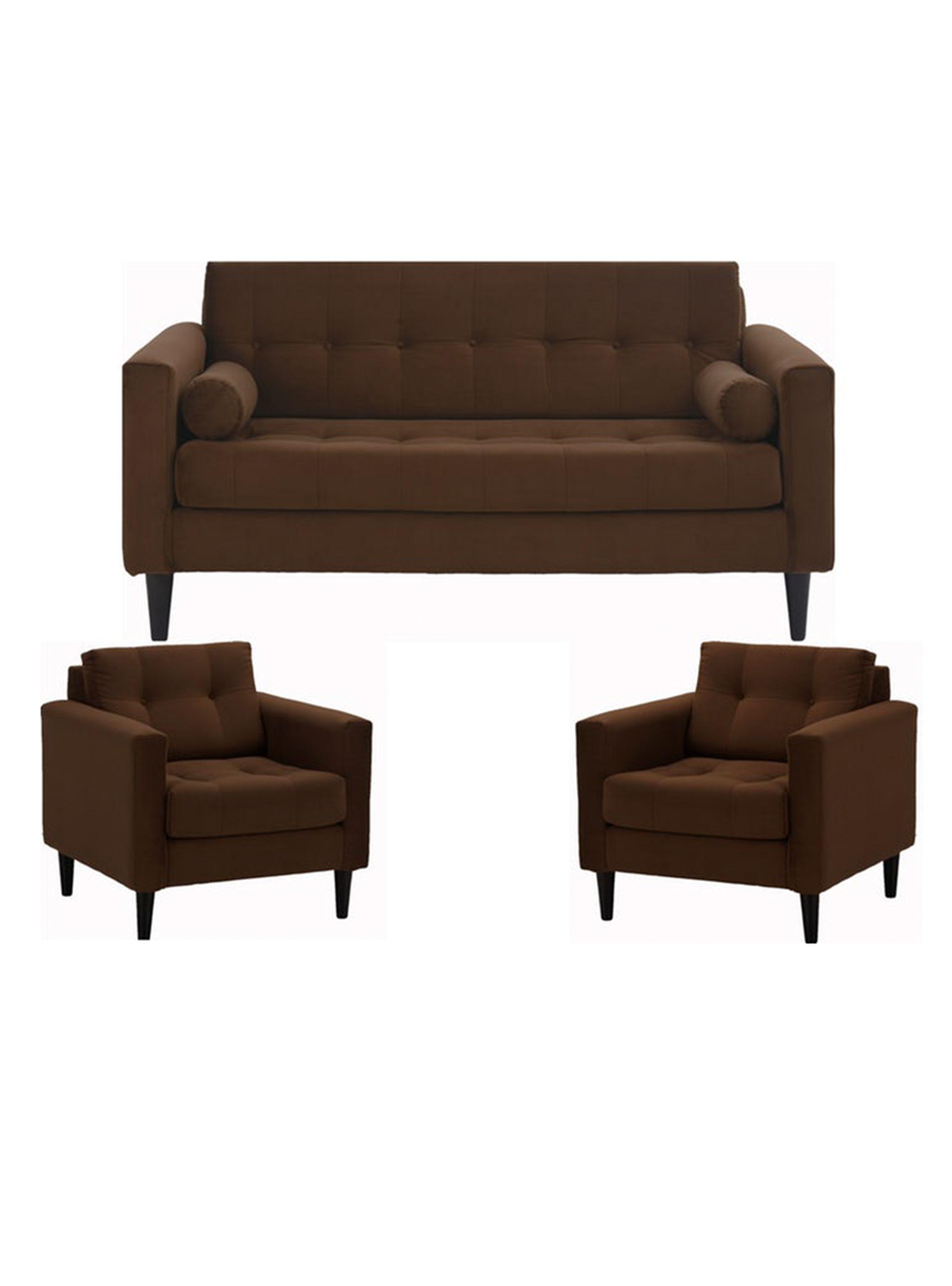 Juego Retro 3C + 2 Sillones Felpa-0