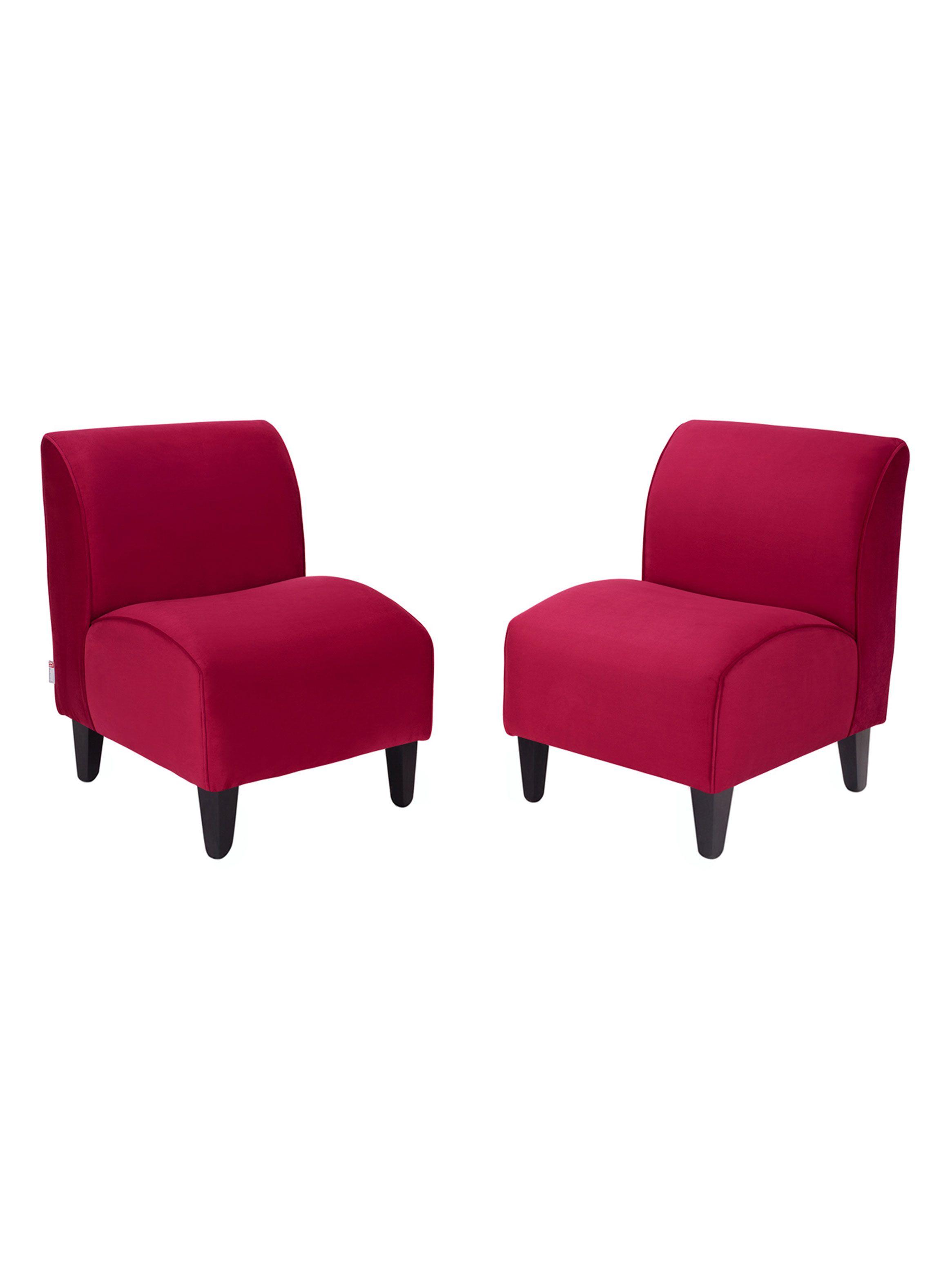 Set 2 Poltronas Felpa-0