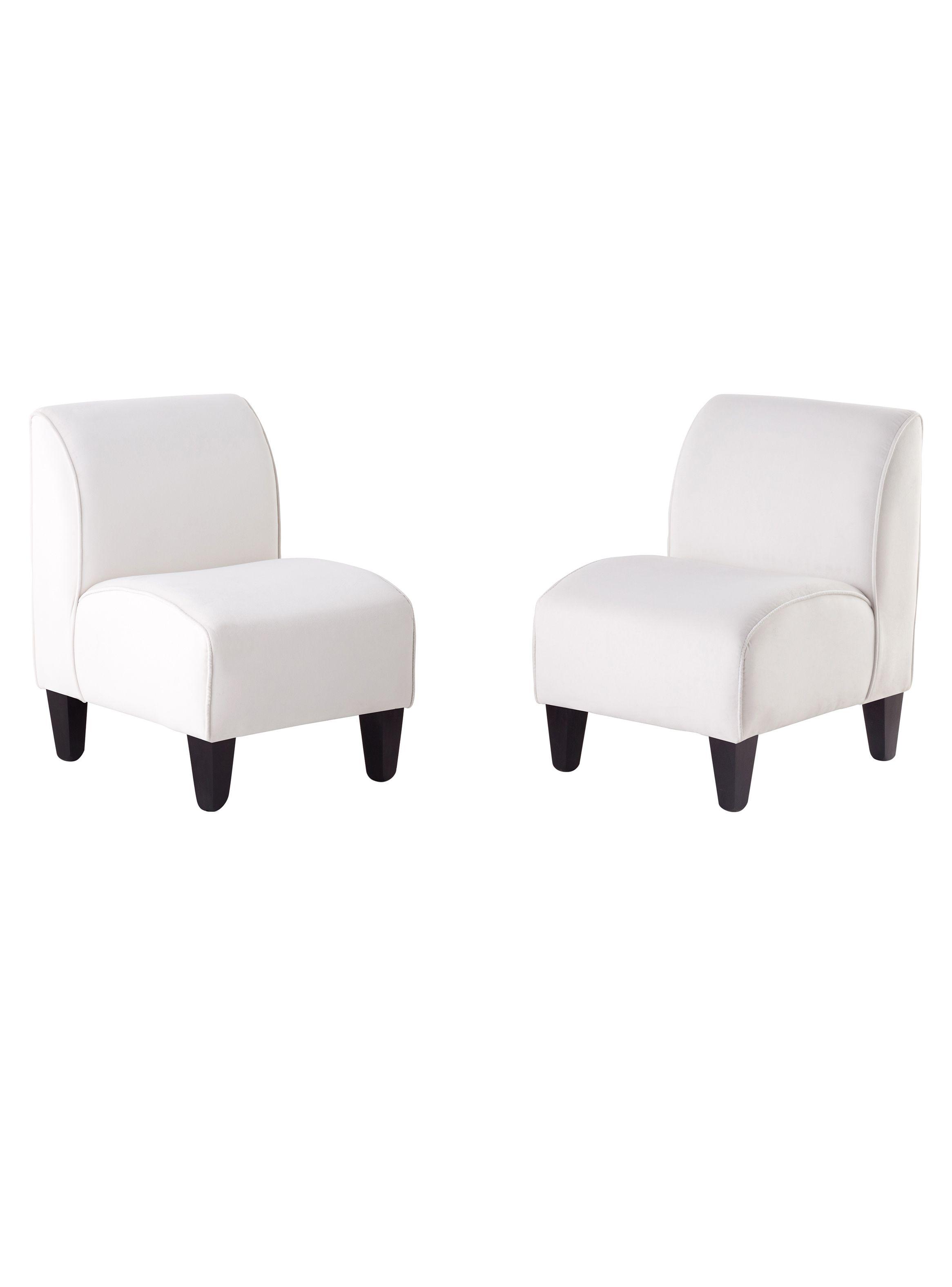 Set 2 Poltronas Felpa-0