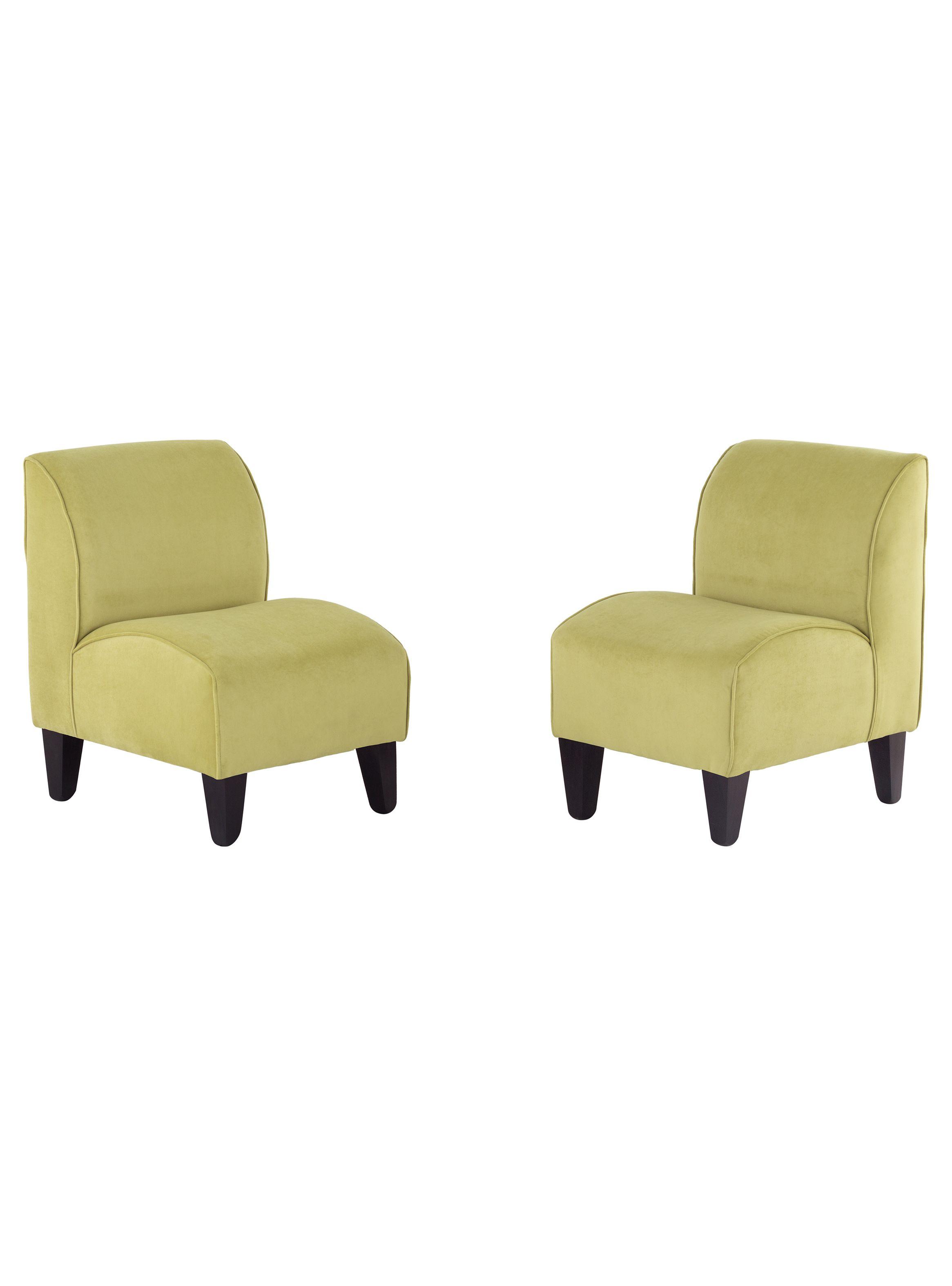 Set 2 Poltronas Felpa-0