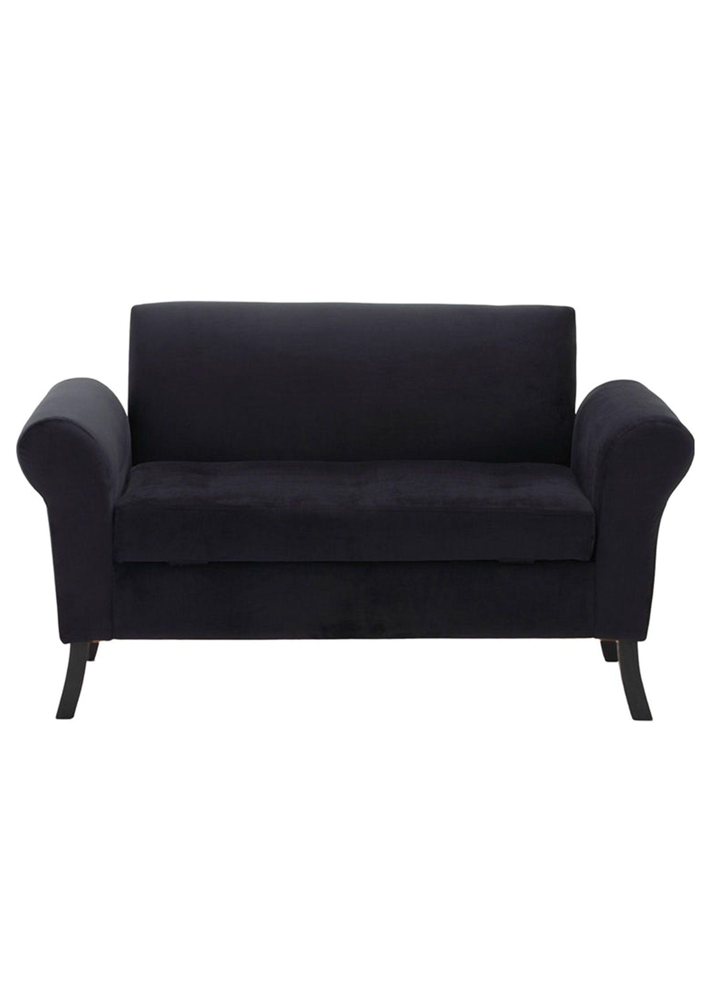 Banqueta con Baúl + Respaldo Felpa Lua-0