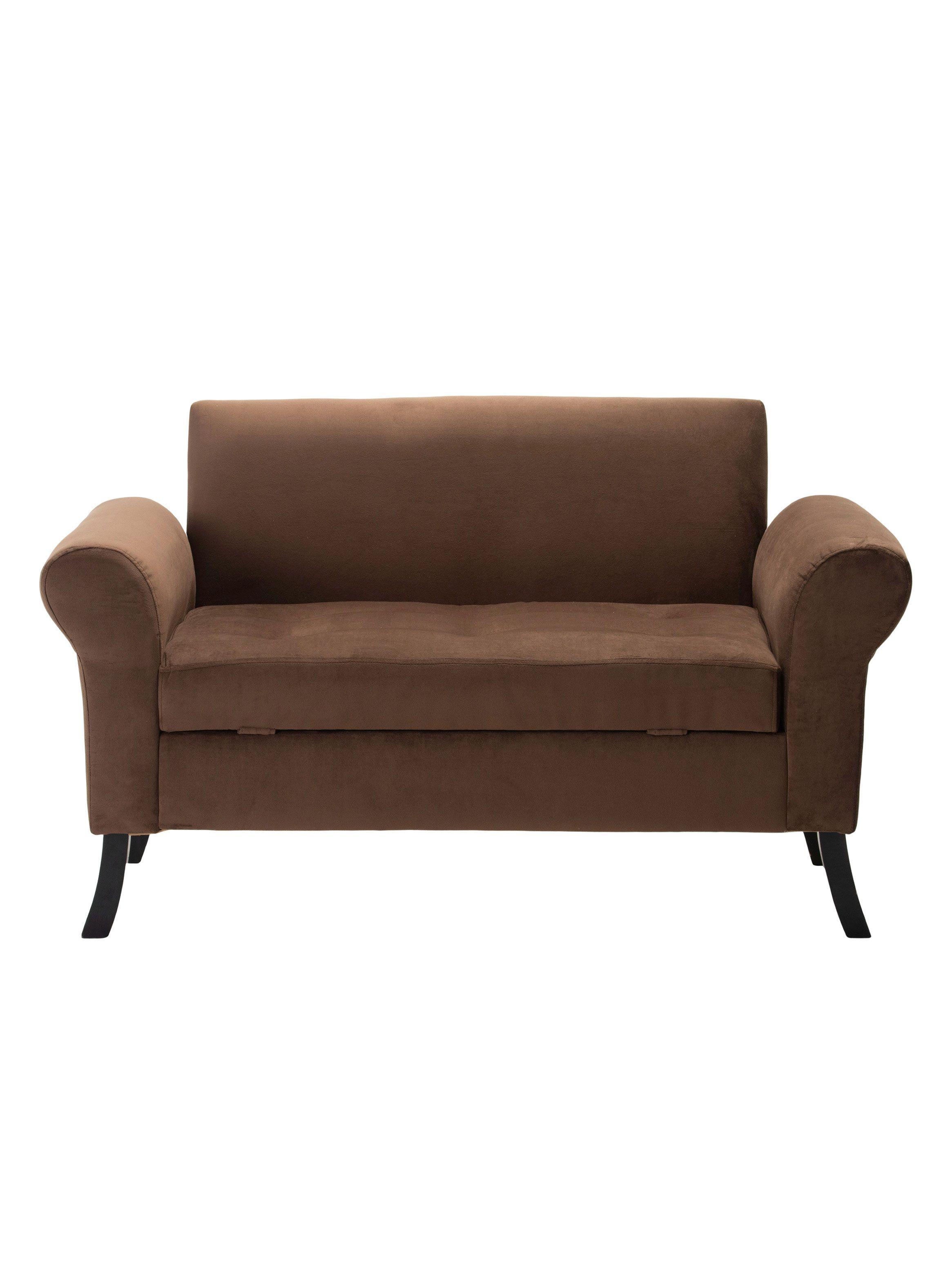 Banqueta con Baúl + Respaldo Felpa Lua-0