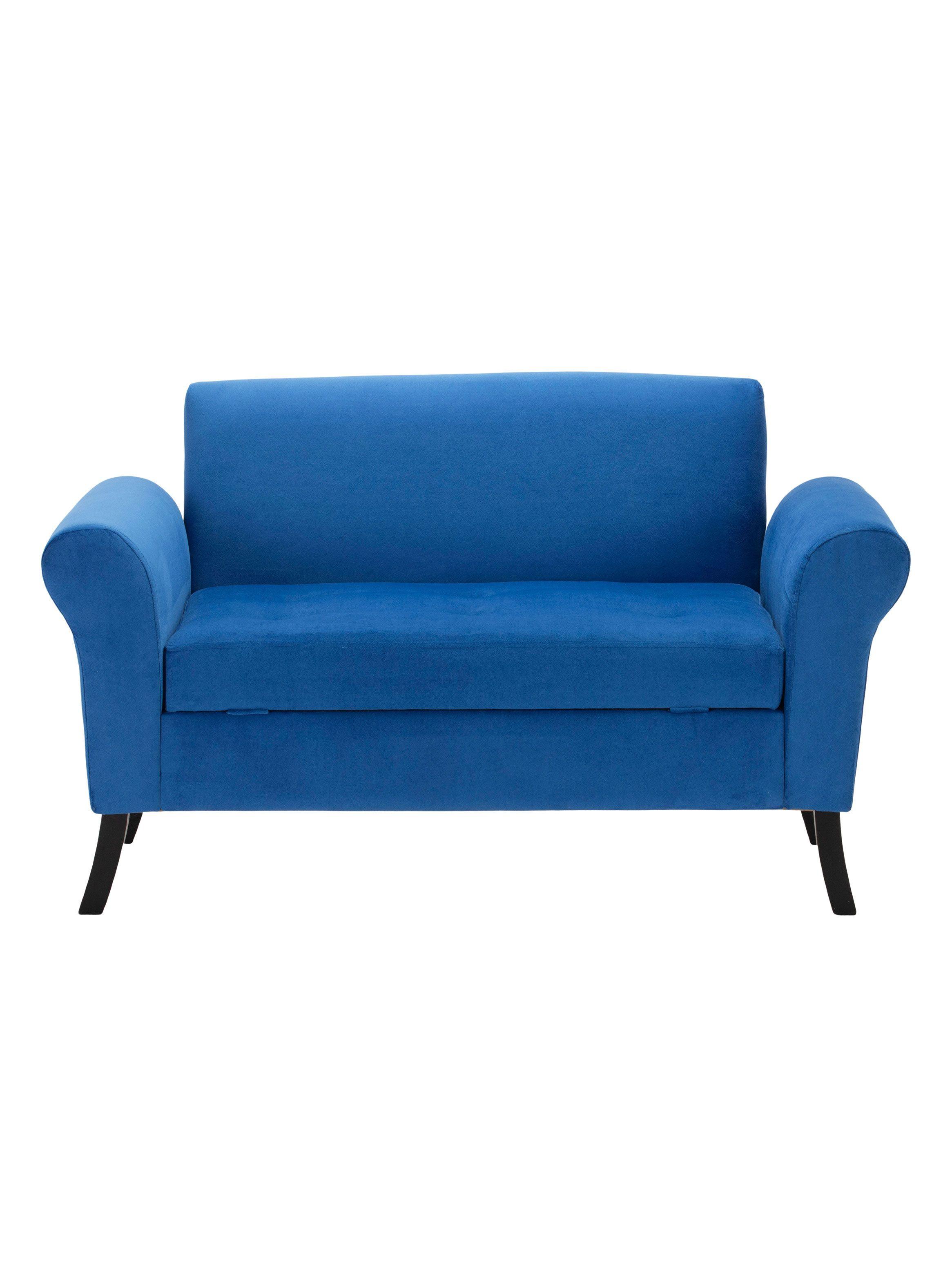 Banqueta con Baúl + Respaldo Felpa Lua-0