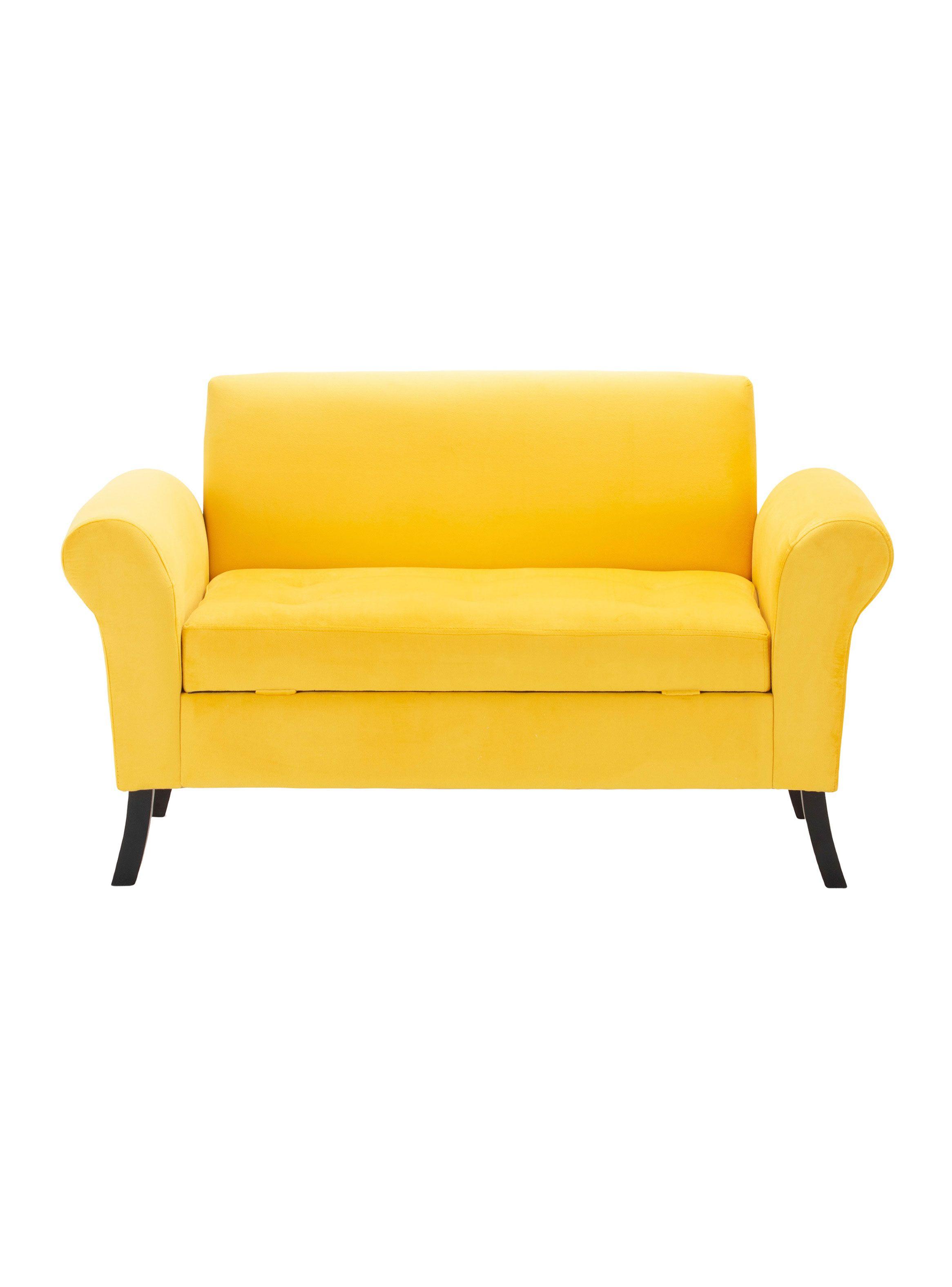 Banqueta con Baúl + Respaldo Felpa Lua-0