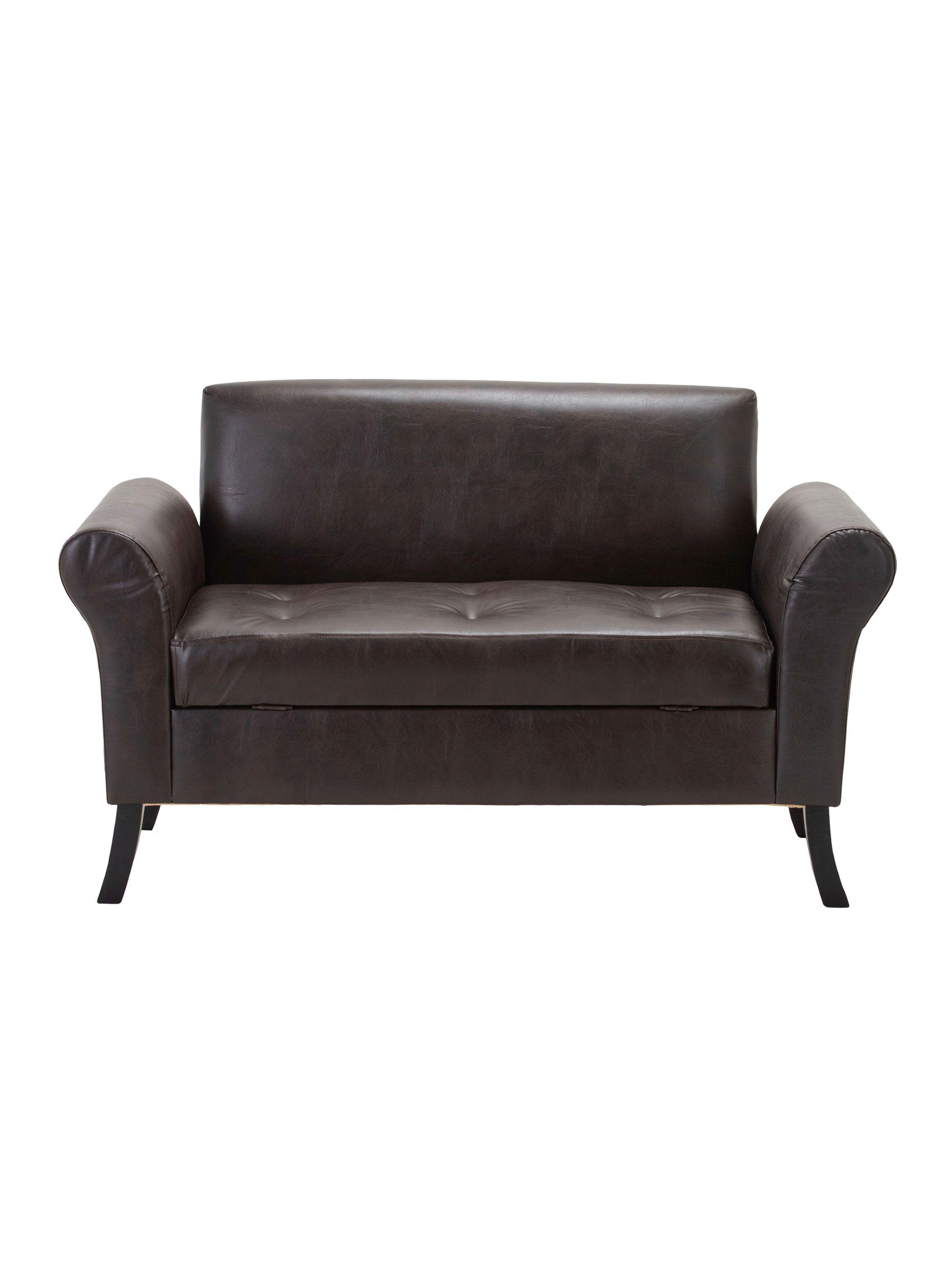 Banqueta con Baúl + Respaldo PU Lua-0