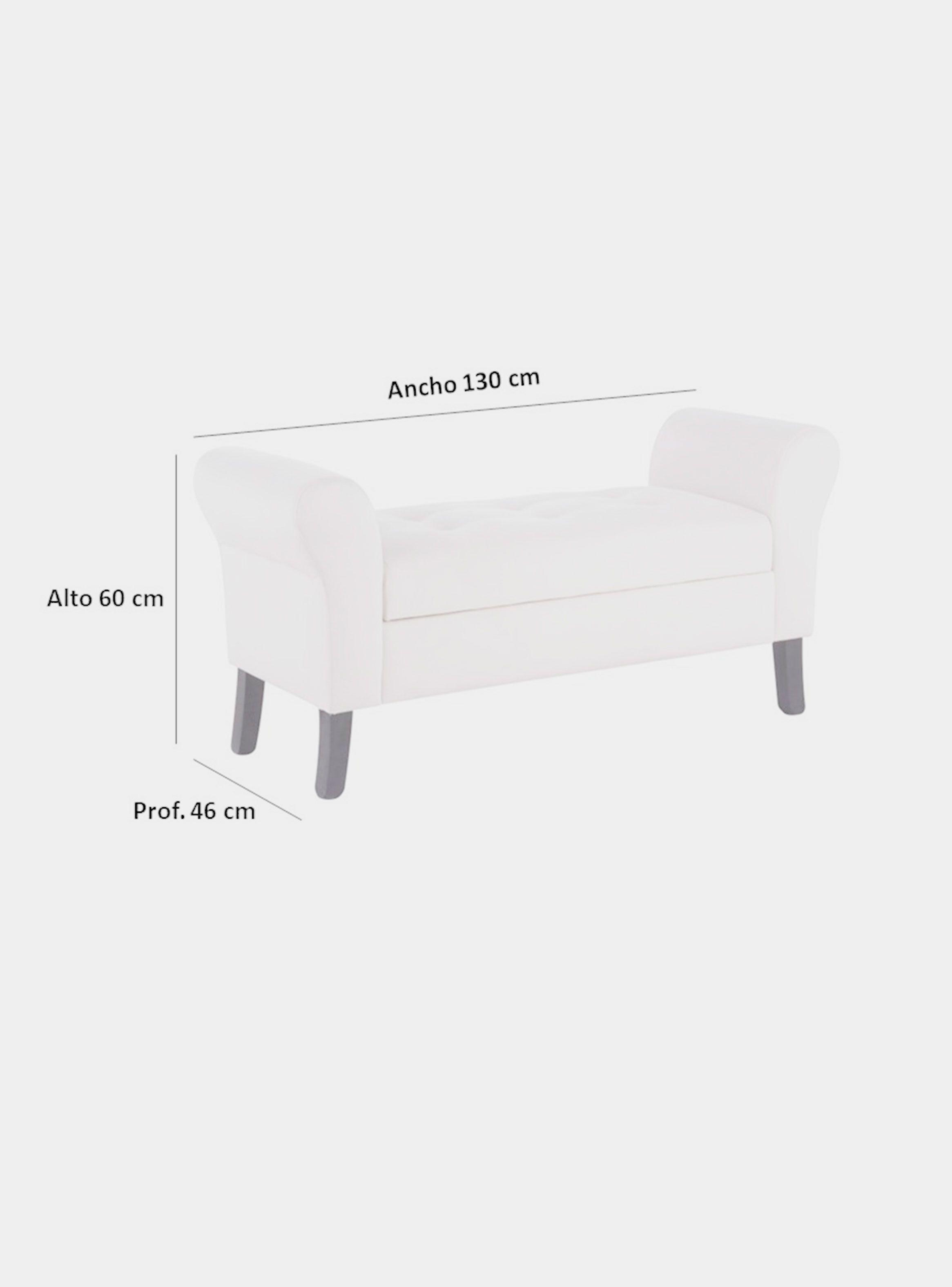 Banqueta Baúl Lua PU-1