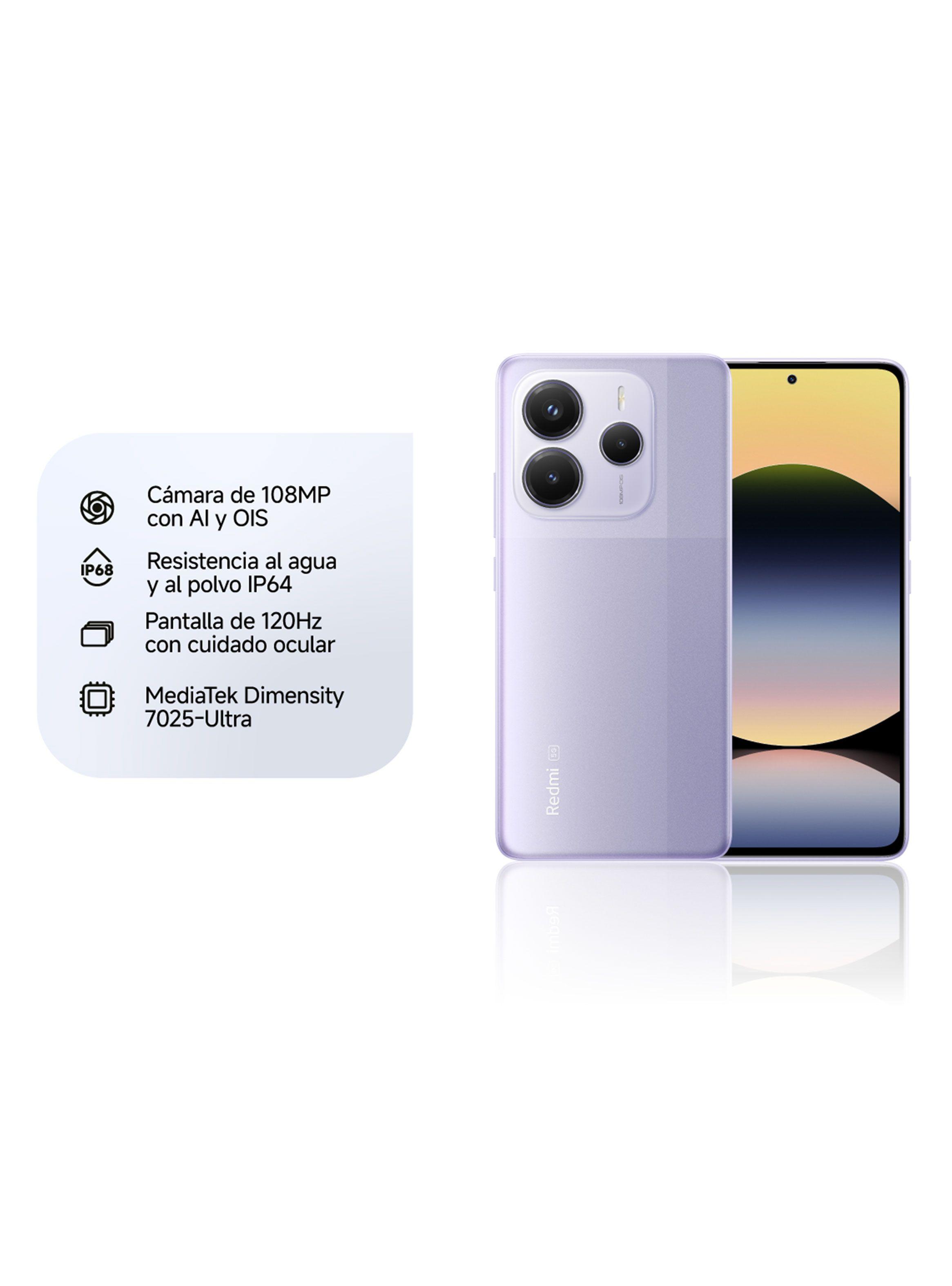 Smartphon Redmi Note 14 5G 256GB 6.67" Morado Liberado-4