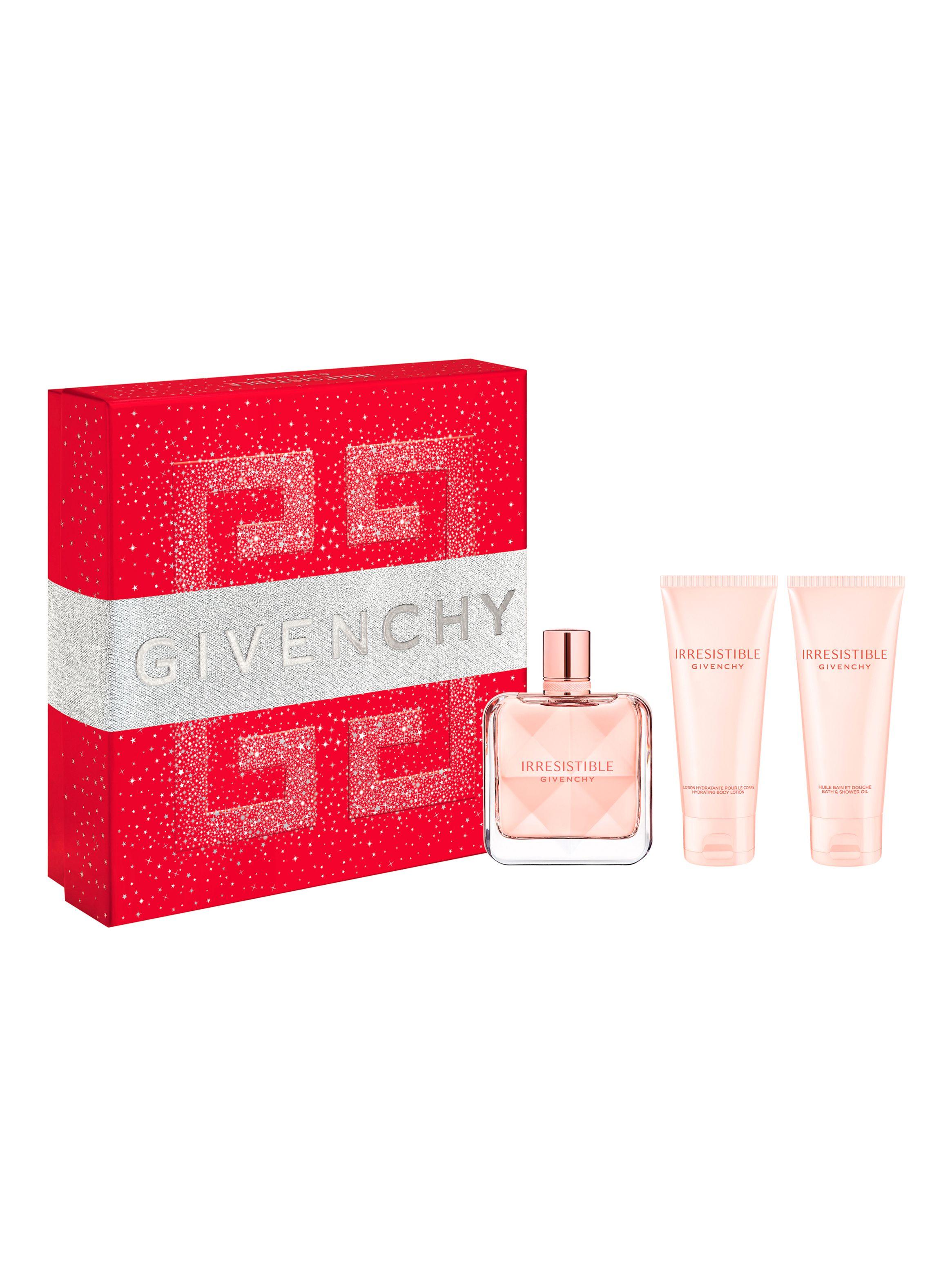 Set Perfume Givenchy Irresistible EDP Mujer 80 ml + Crema Corporal 75 ml + Aceite de Ducha 75 ml-1