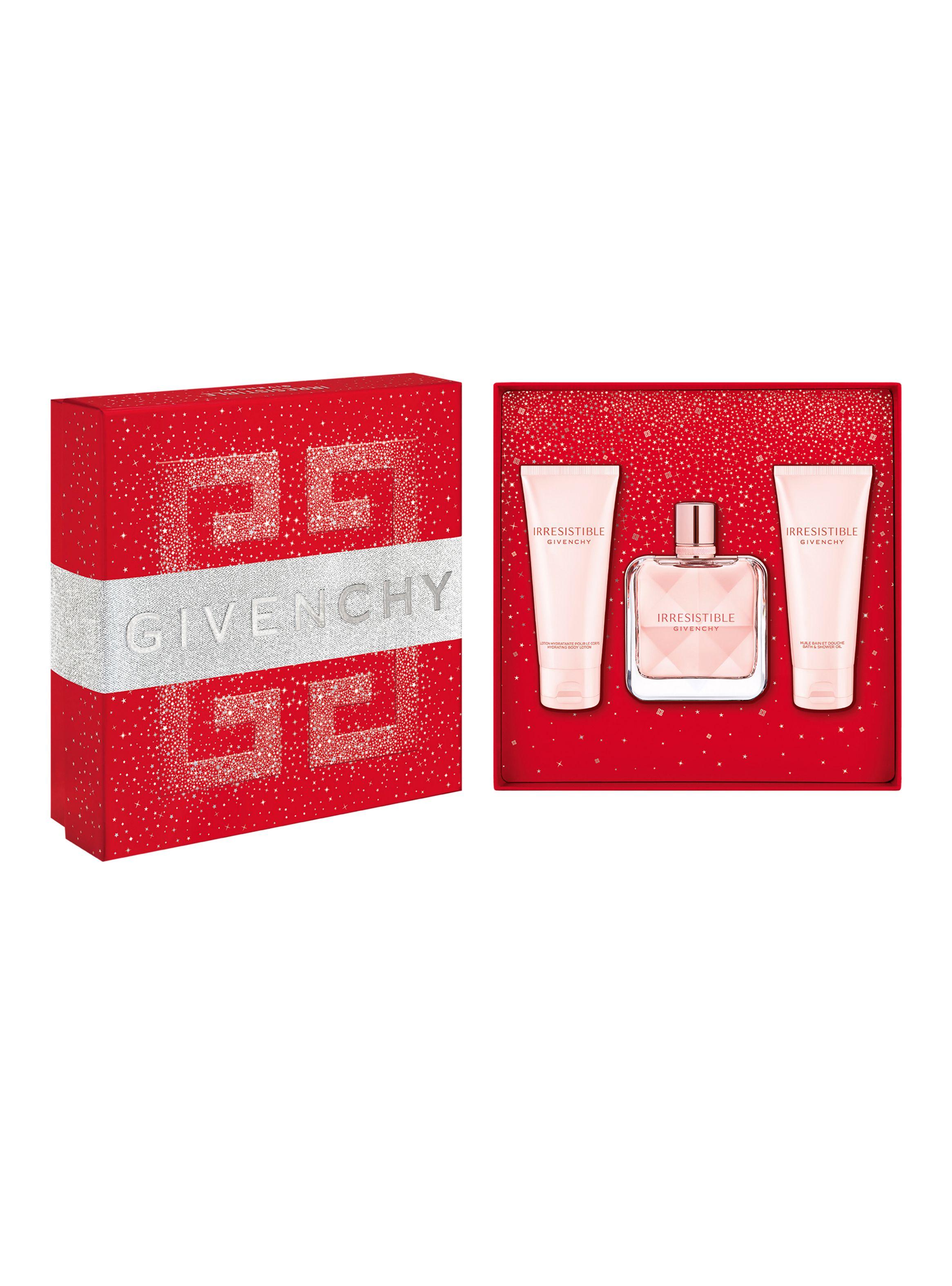 Set Perfume Givenchy Irresistible EDP Mujer 80 ml + Crema Corporal 75 ml + Aceite de Ducha 75 ml-4