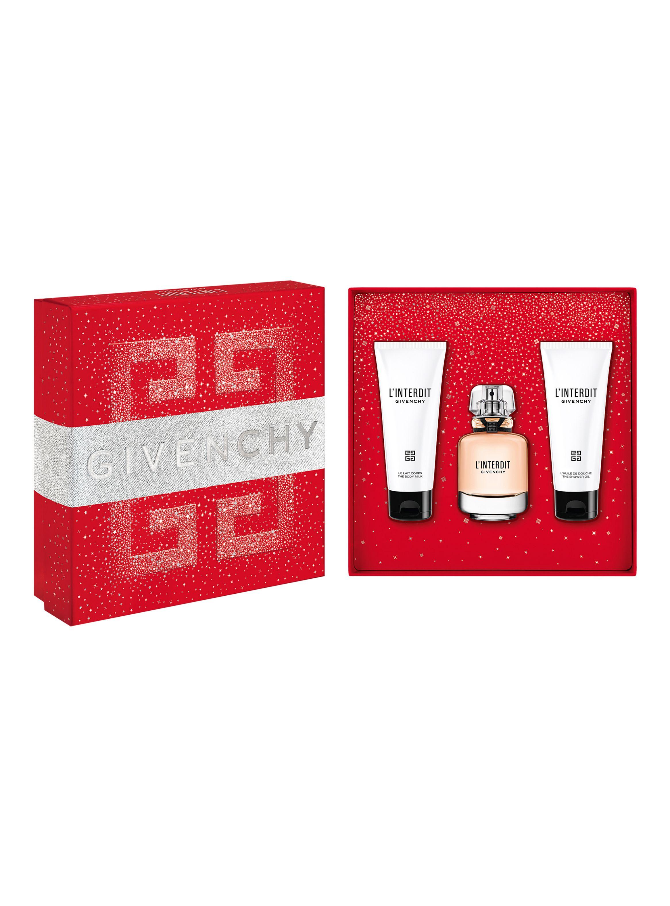 Set Perfume Givenchy L´Interdit EDP Mujer 50 ml + Loción 75 ml + Aceite 75 ml-4