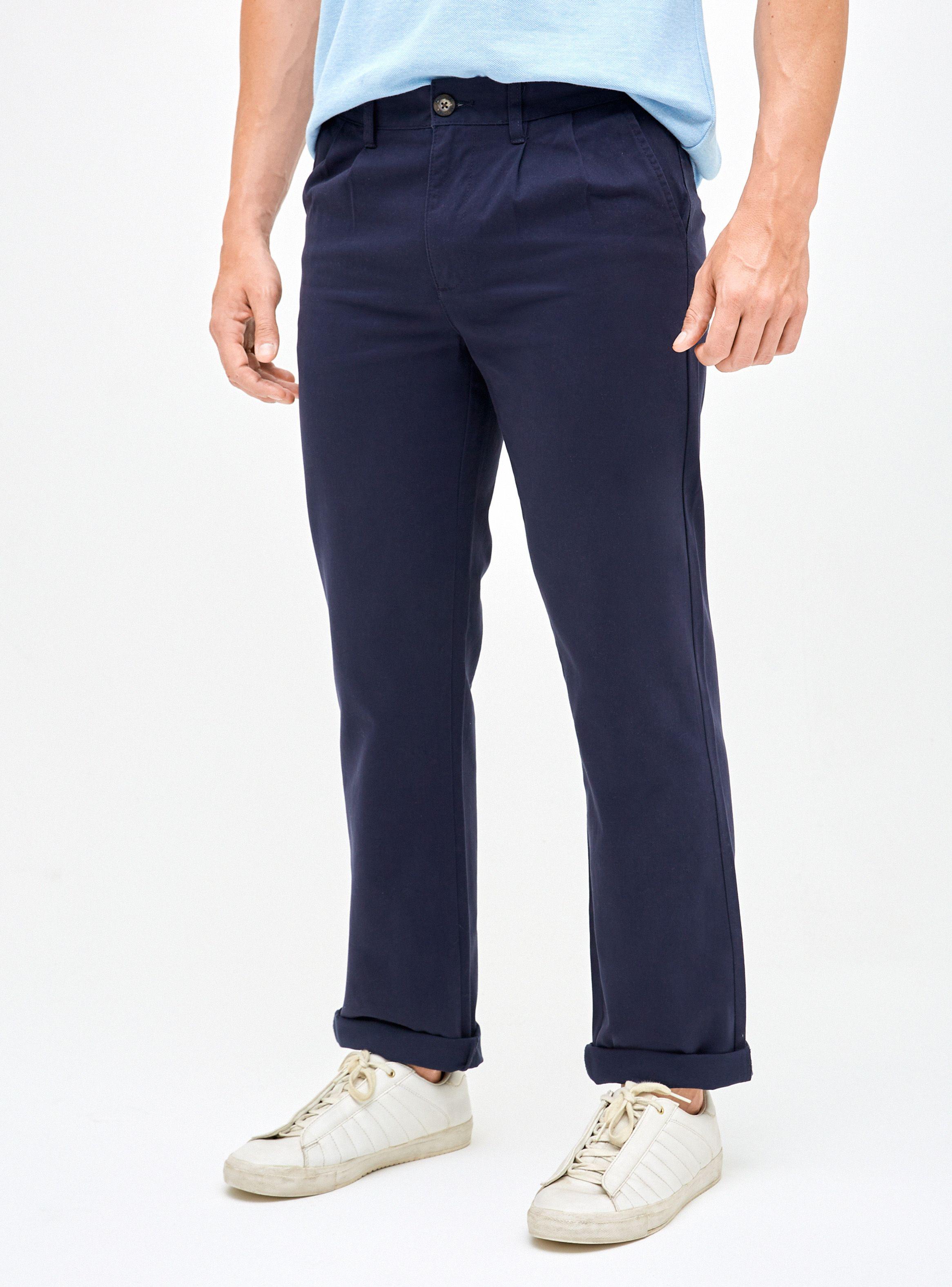 Pantalón Color Chino Básico-0