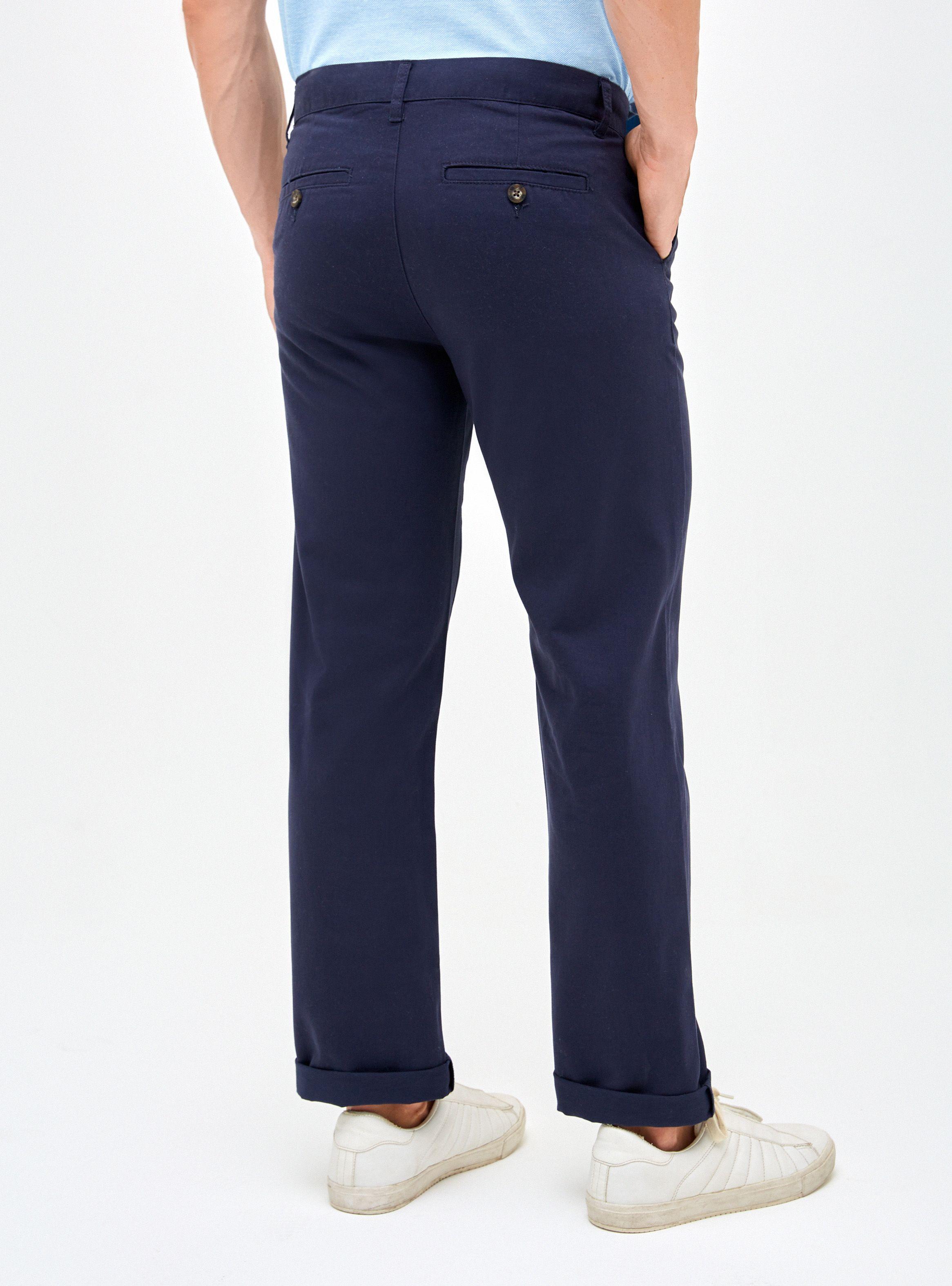 Pantalón Color Chino Básico-1
