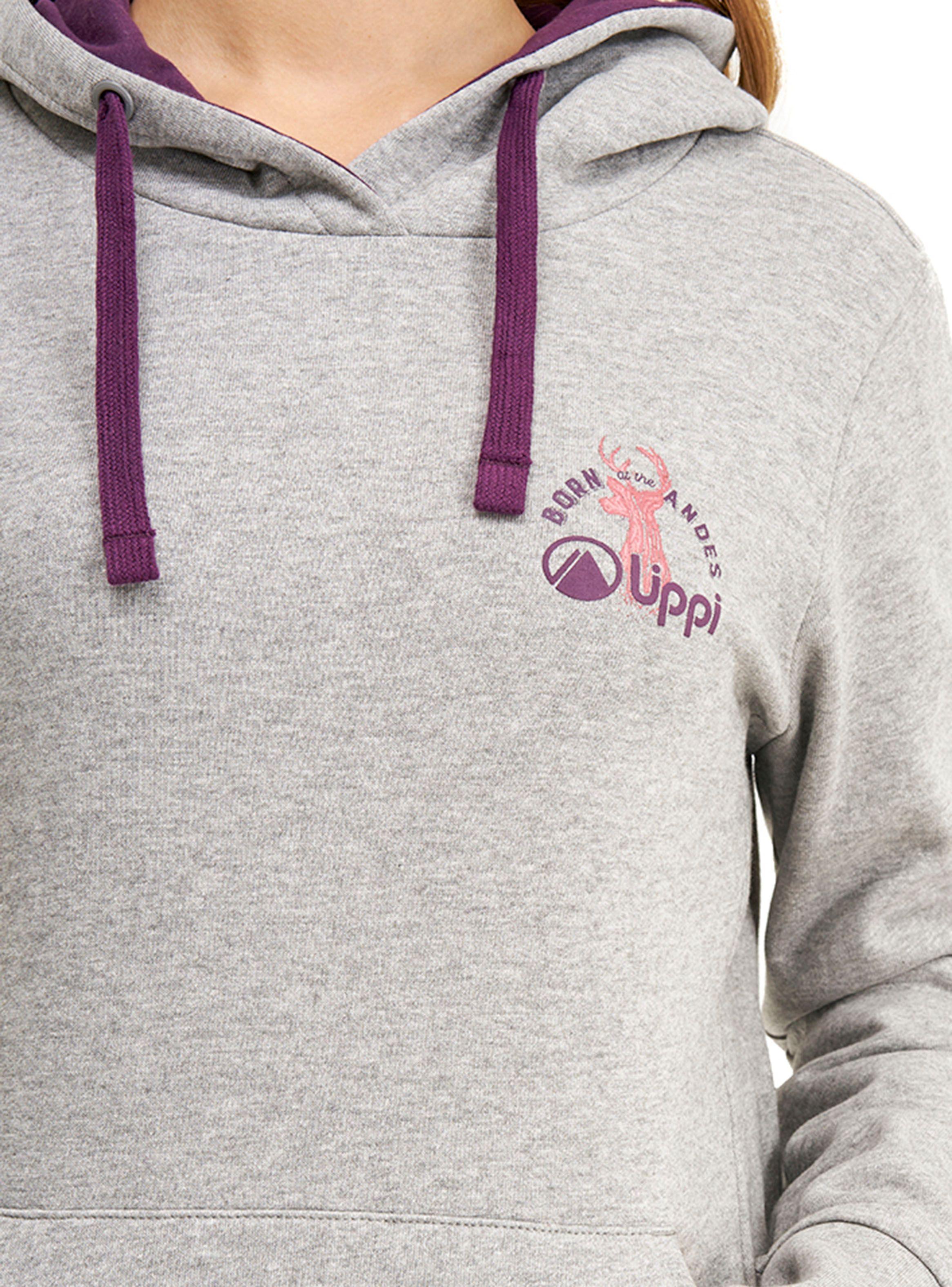Polerón Lippi Modelo Insigne Hoody Sweatshirt Mujer-3