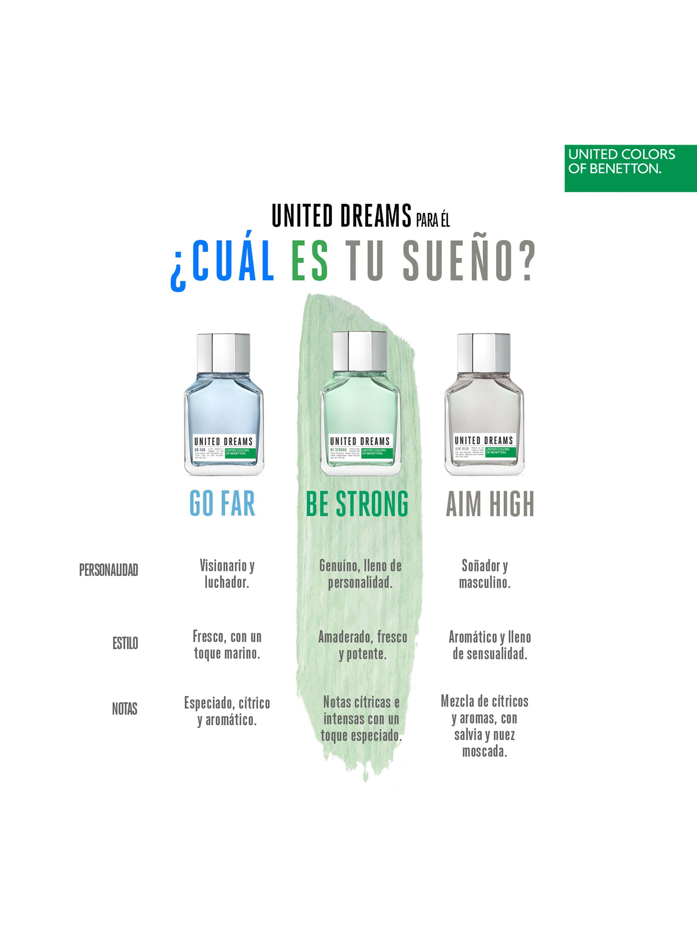 Perfume Benetton United Dreams Be Strong Hombre EDT 200 ml-5
