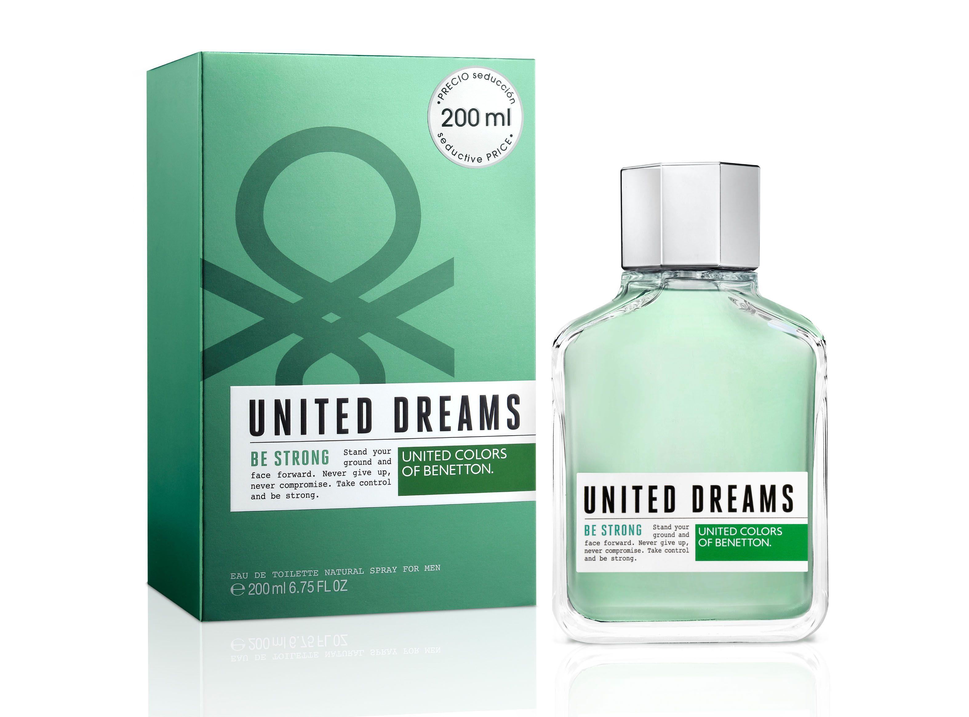 Perfume Benetton United Dreams Be Strong Hombre EDT 200 ml-1