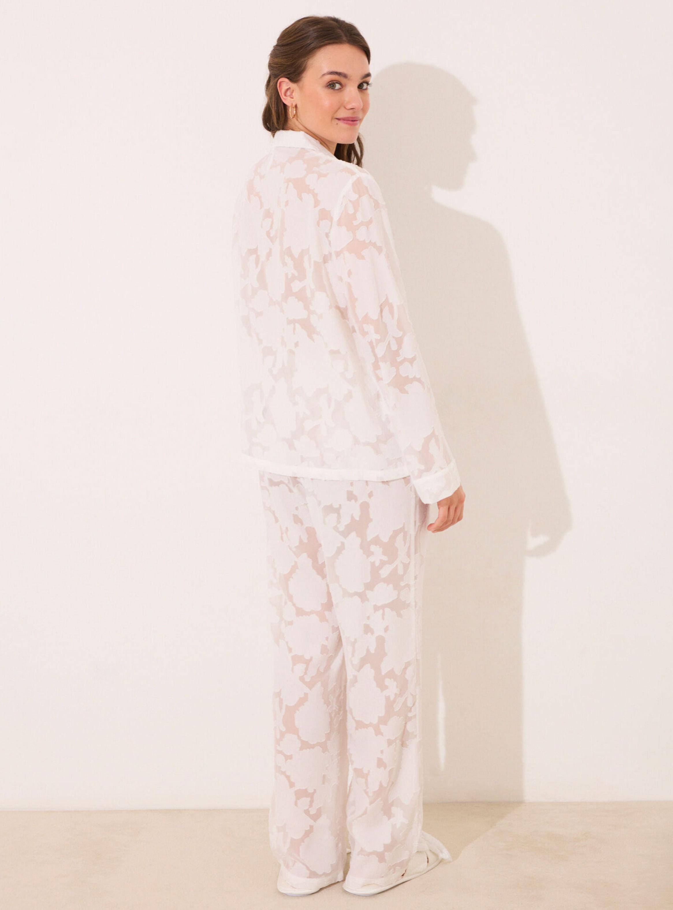 Pijama Camisero Largo Satén-1