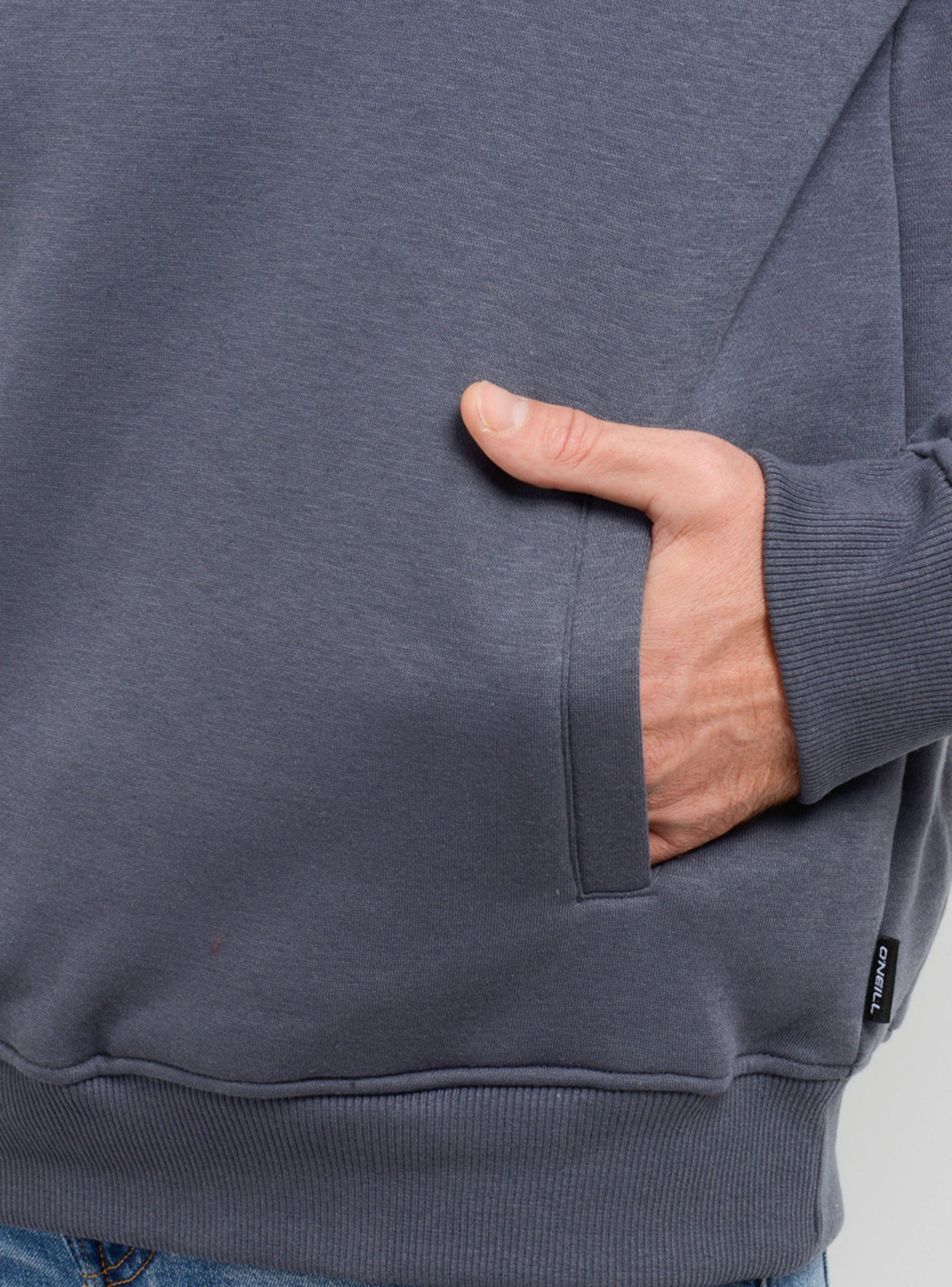 Polerón Halfzip Capucha Bolsillo Canguro-2
