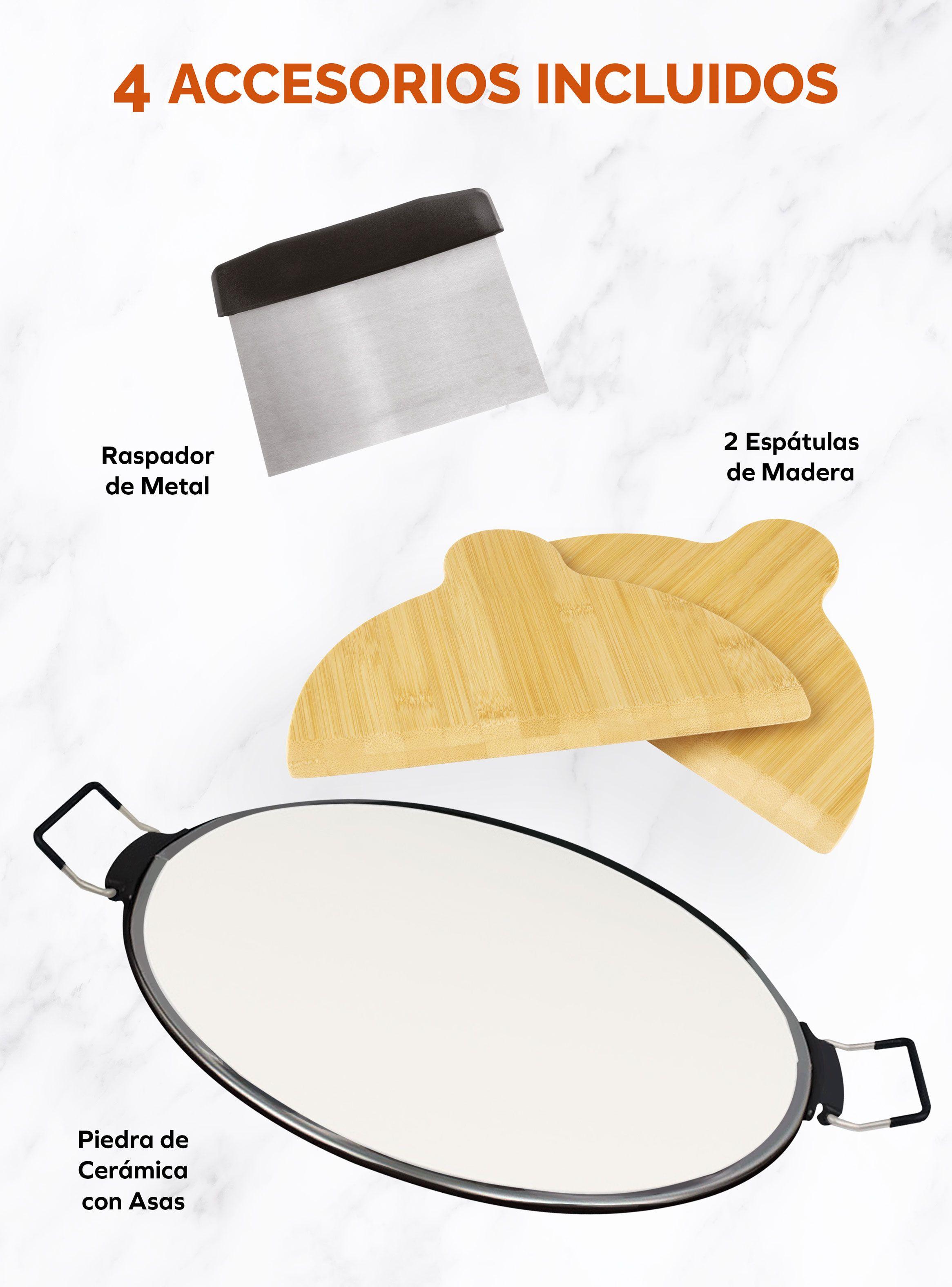 Horno Eléctrico para Pizza 1400W con Visor EK-001-3