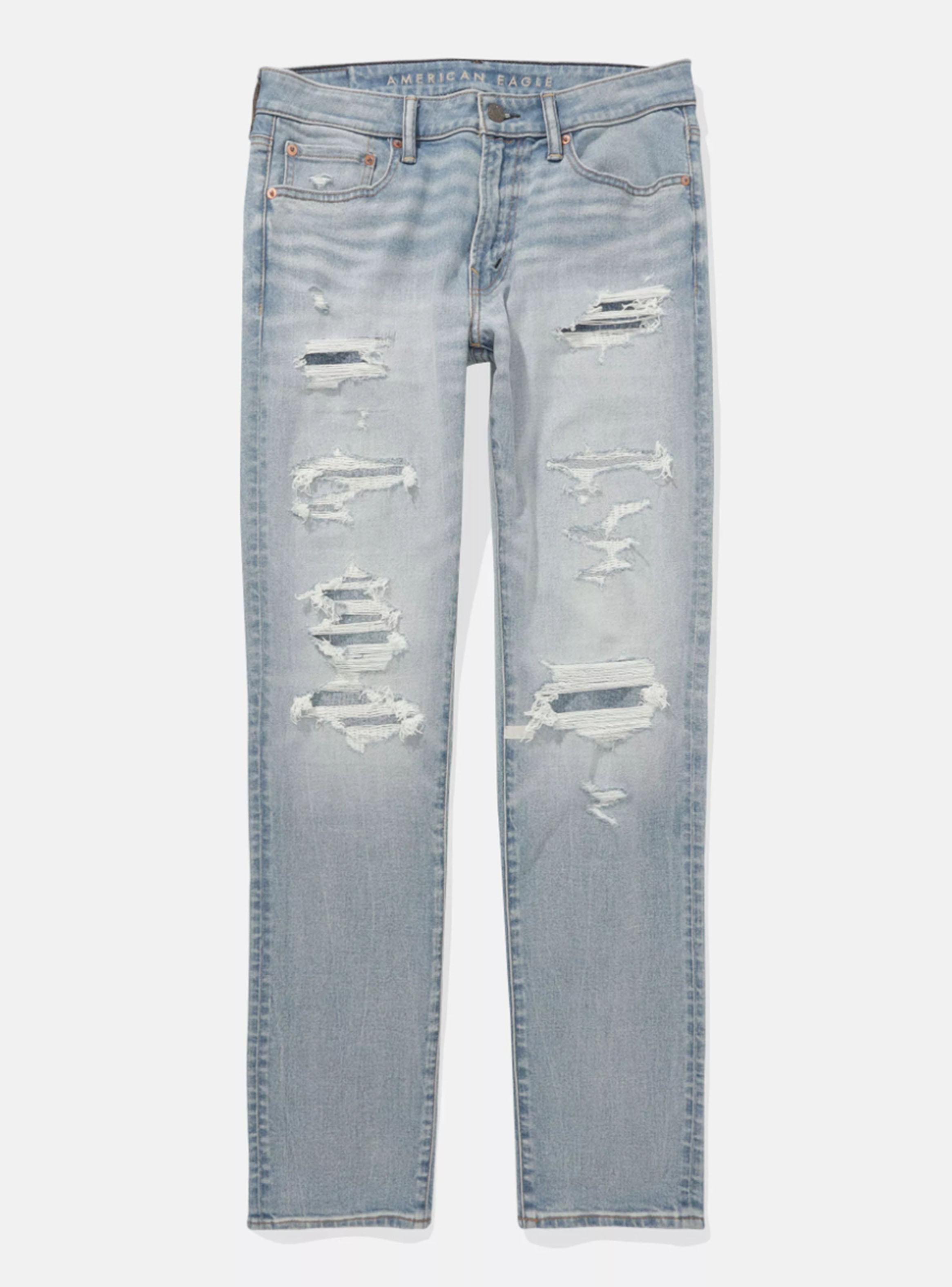 Jeans AirFlex+ Slim Ultrasuave con Roturas-2
