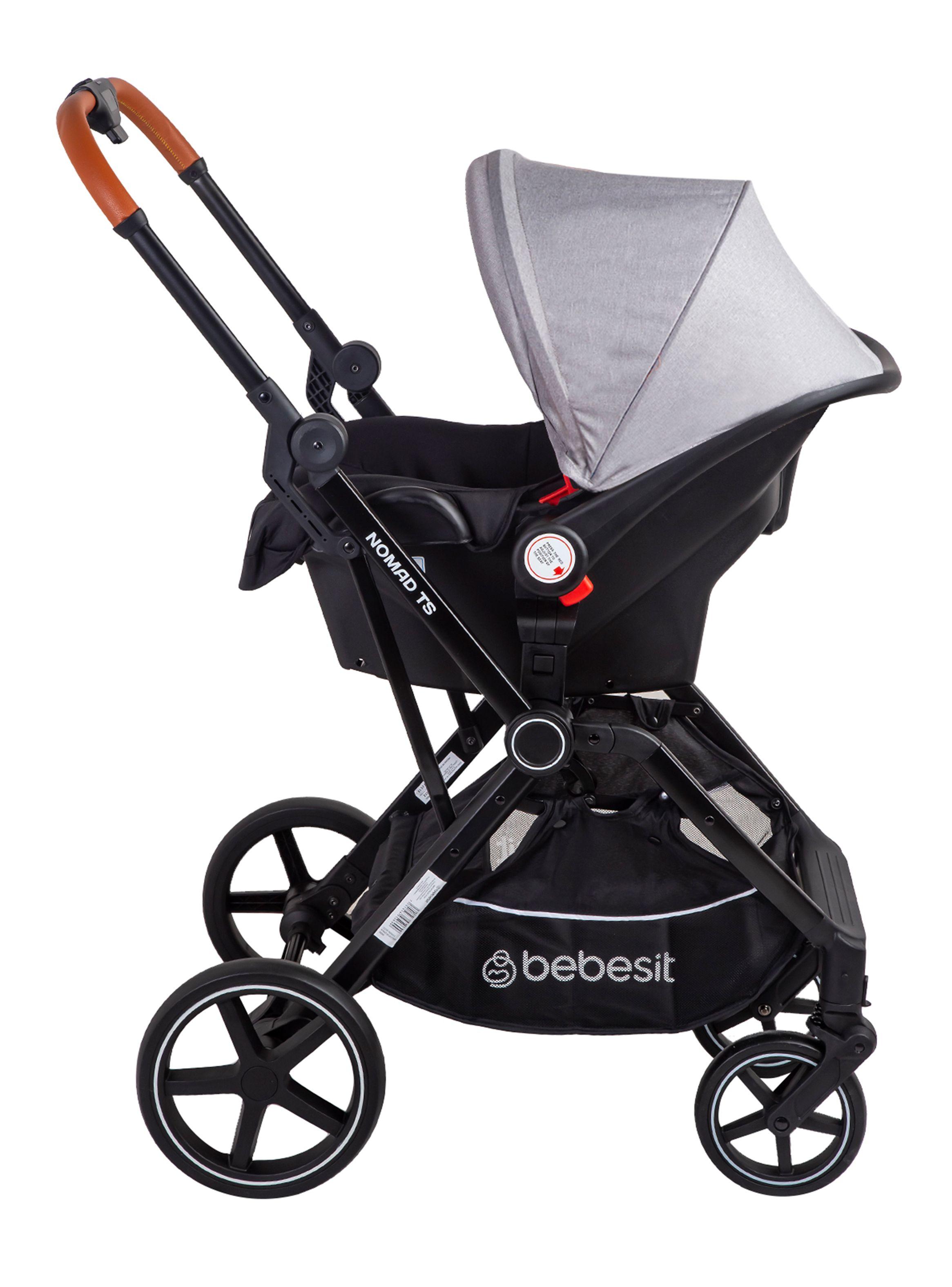 Coche Travel System Nomad 5069 Gris-4