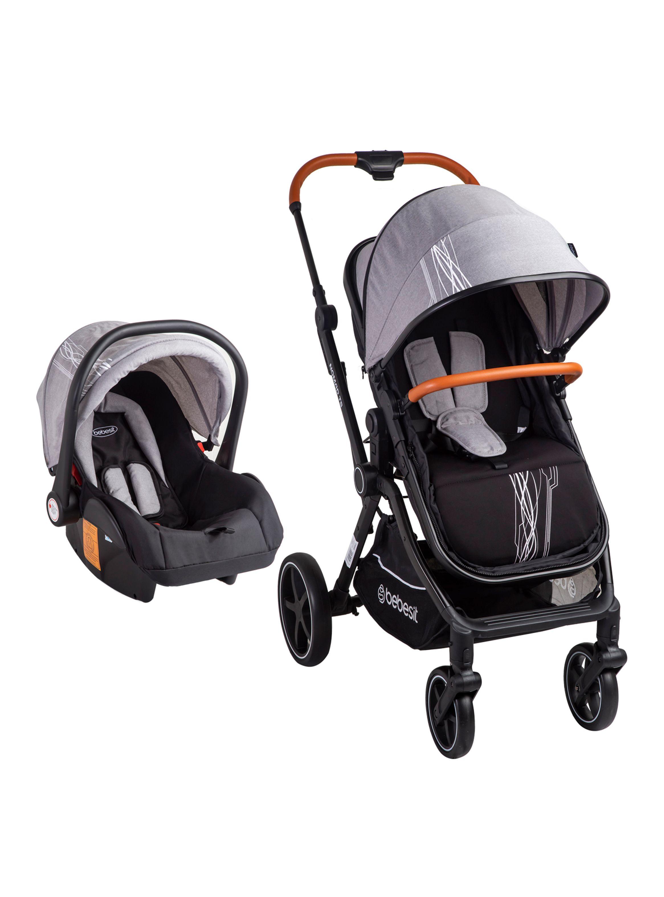 Coche Travel System Nomad 5069 Gris-0
