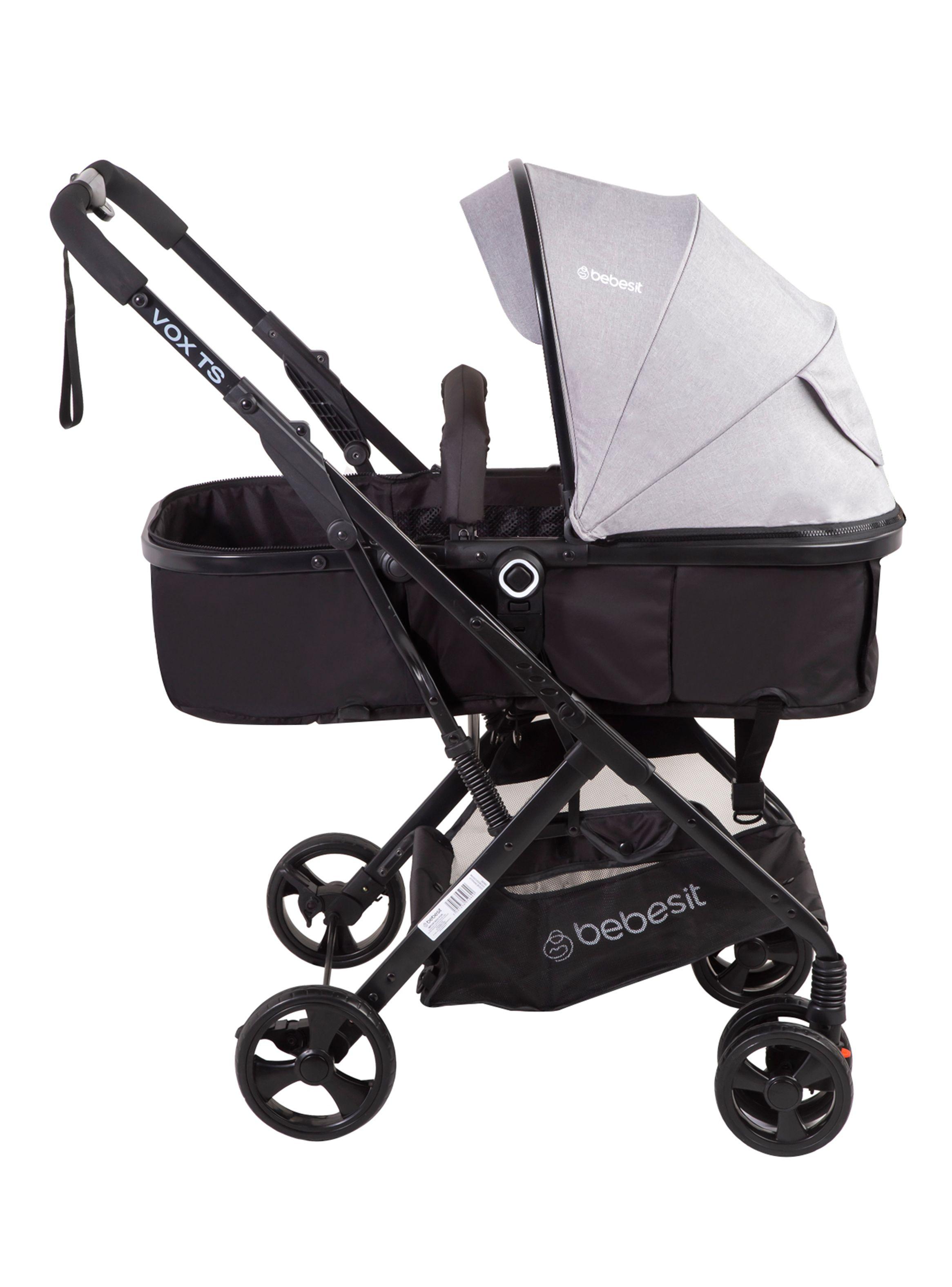 Coche Travel System Vox Beige Bebesit-3
