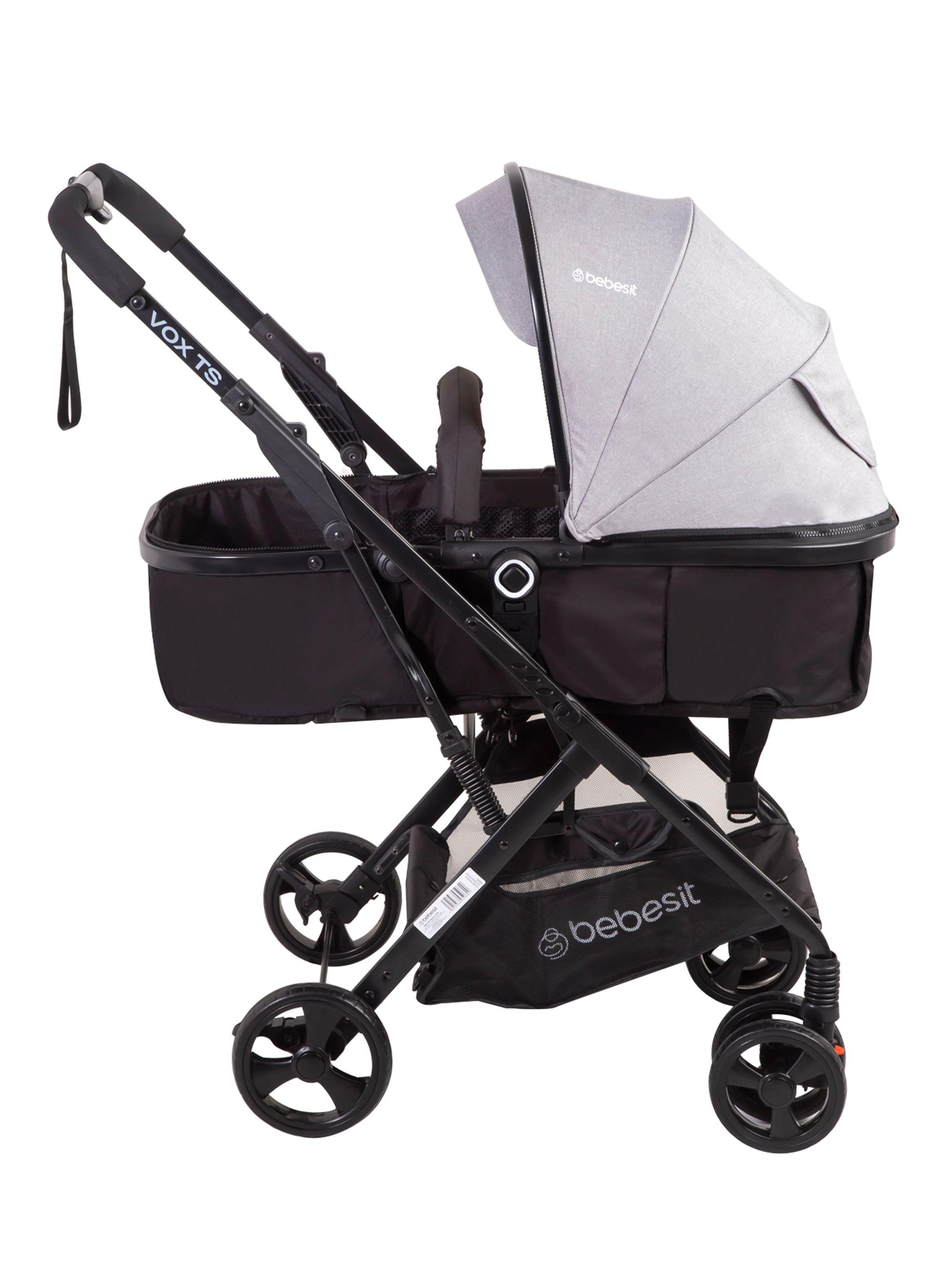 Coche Travel System Vox Gris Bebesit-3