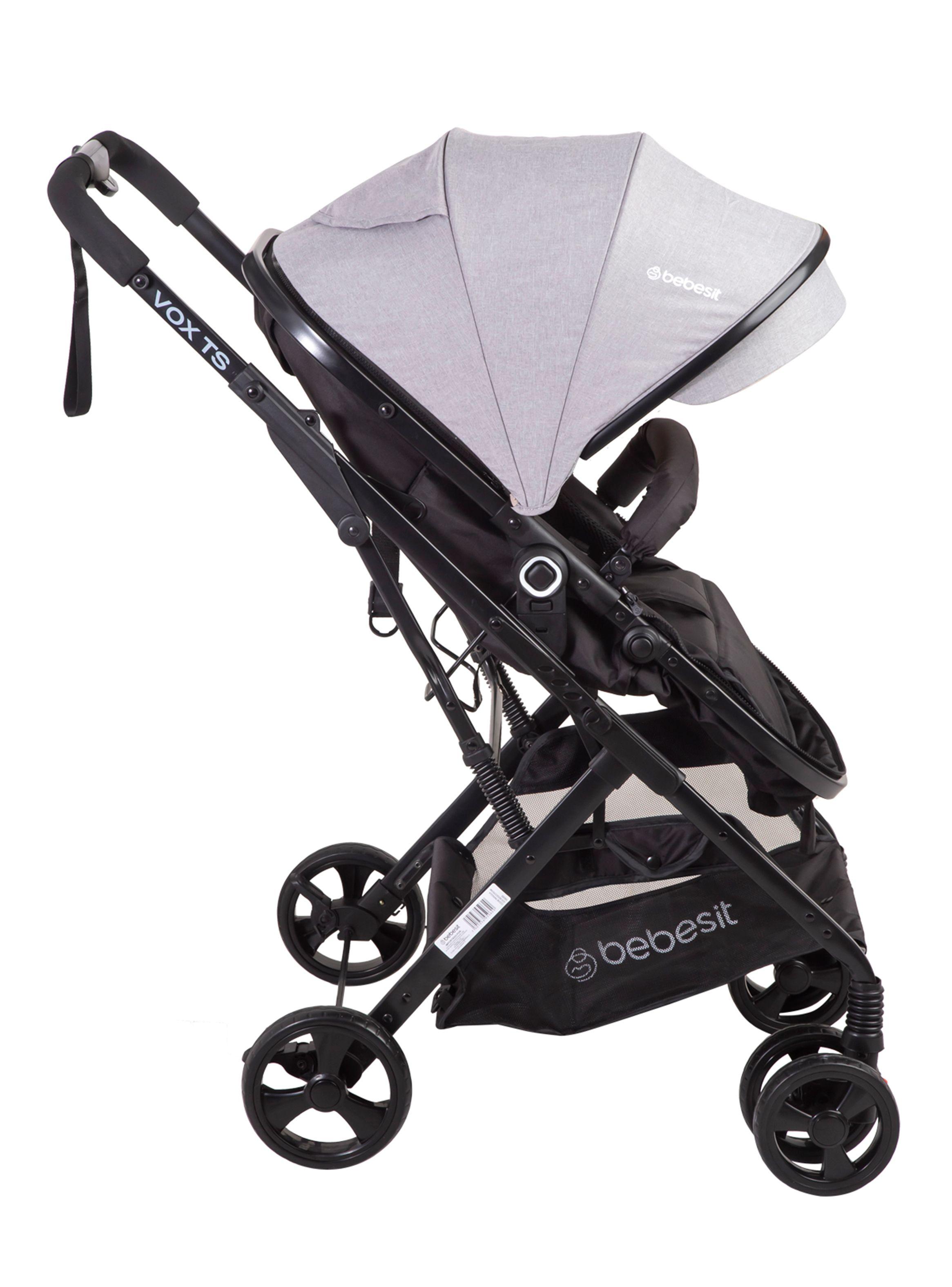 Coche Travel System Vox Gris Bebesit-1