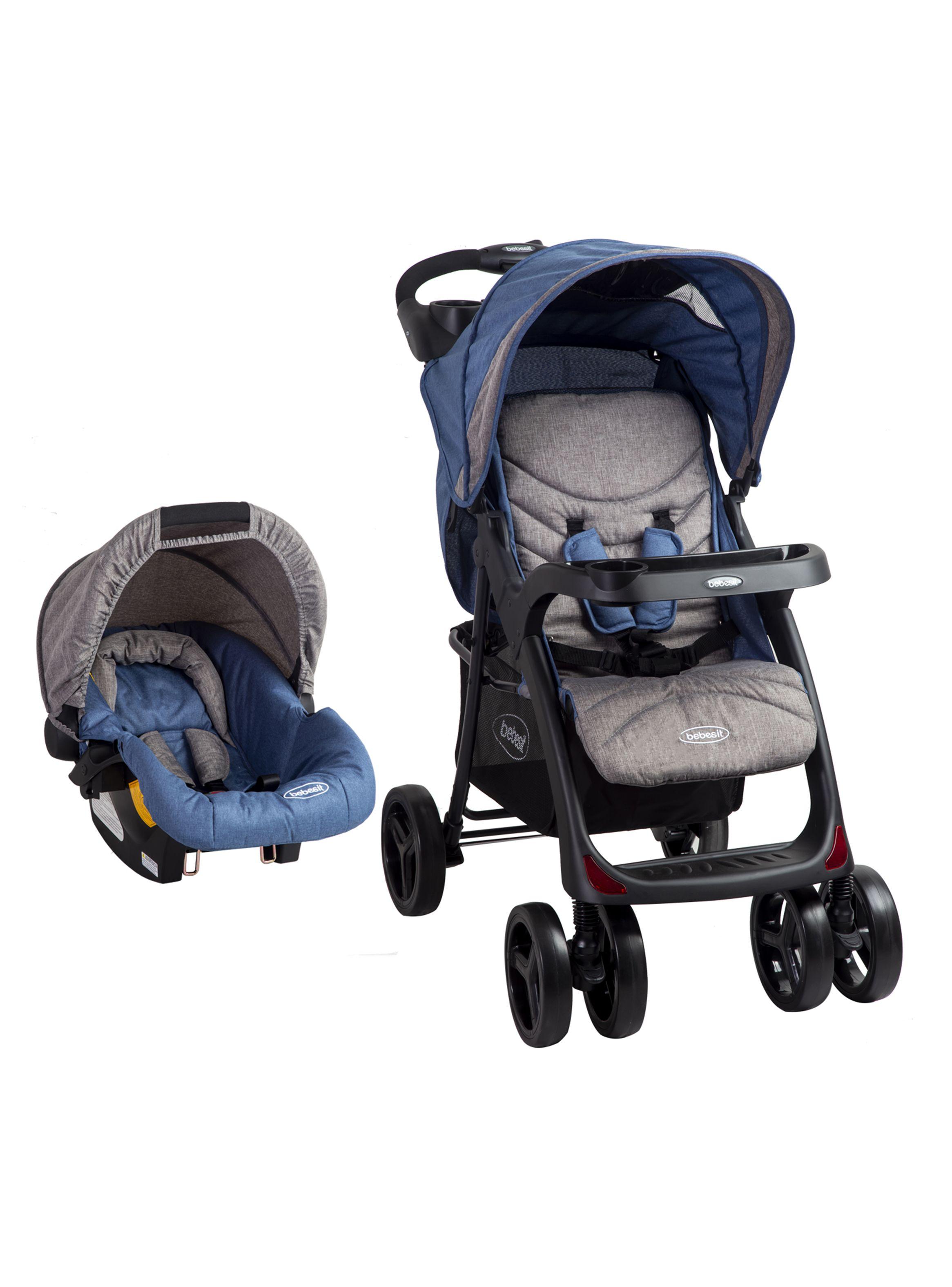 Coche Travel System Lisboa Azul Bebesit-0