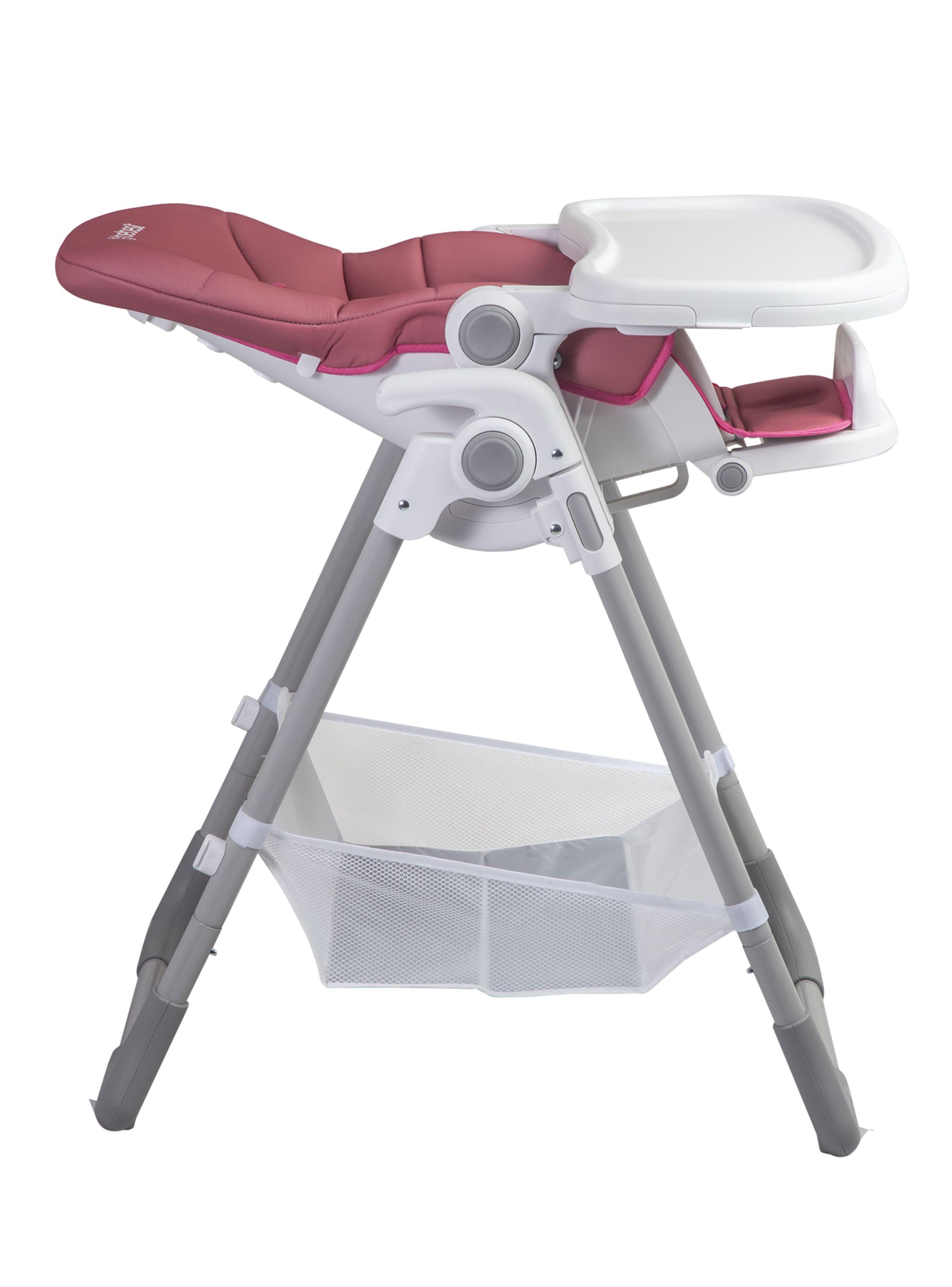 Silla de Comer Desmontable Snack LX Rosada Bebesit-3