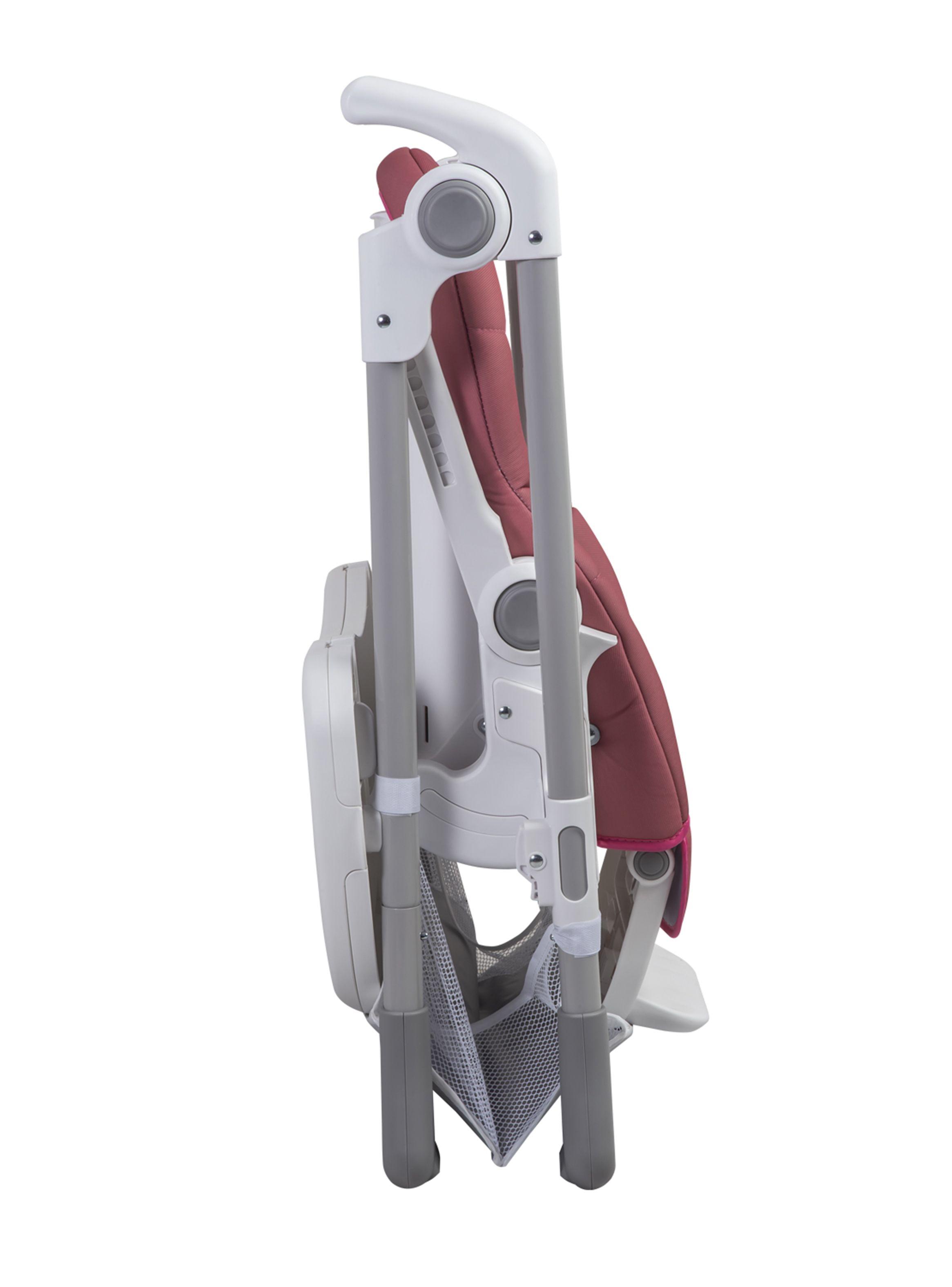 Silla de Comer Desmontable Snack LX Rosada Bebesit-4