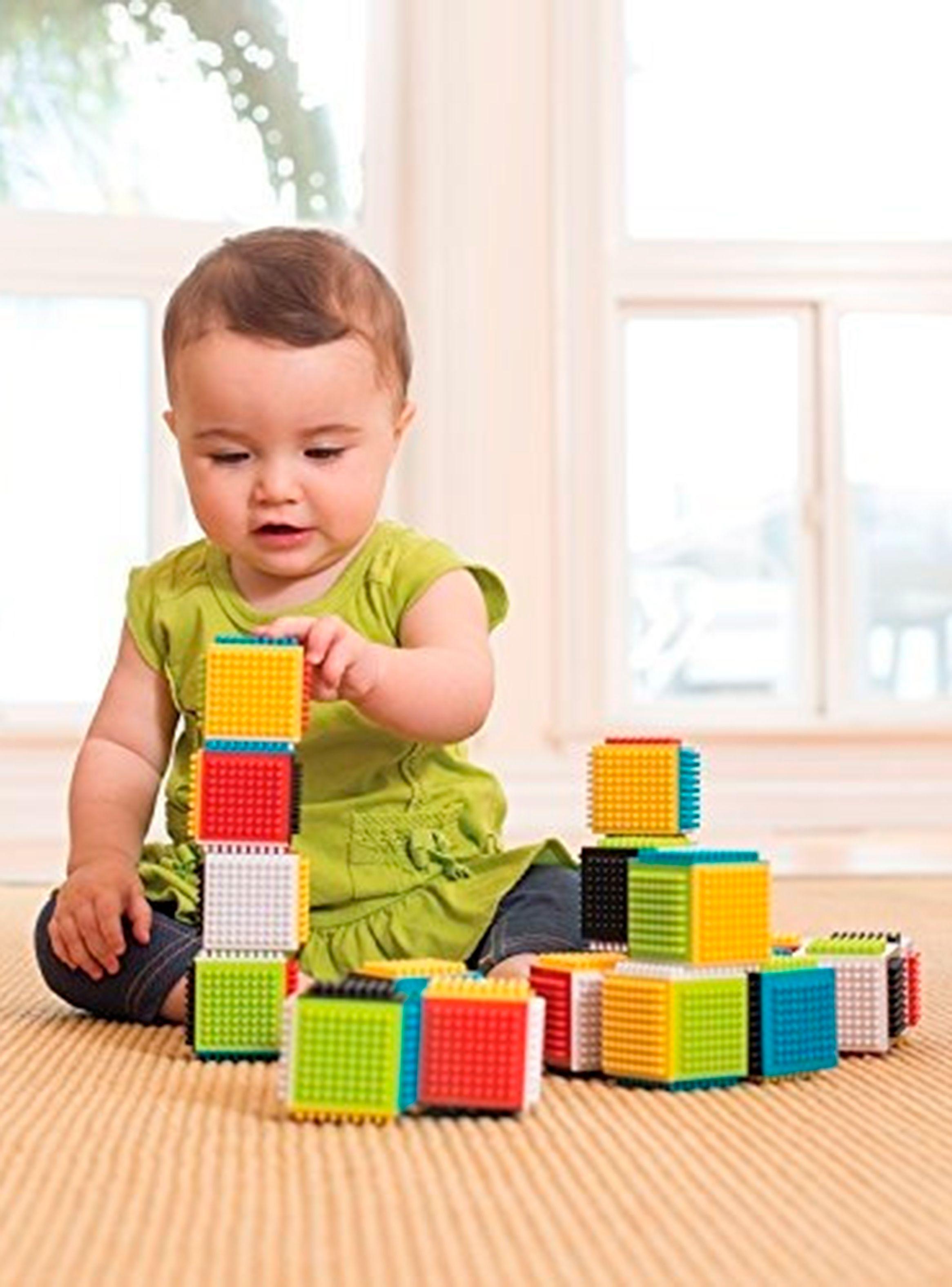 Juguete de Estimulación Bebé Blocks de Construcción-2