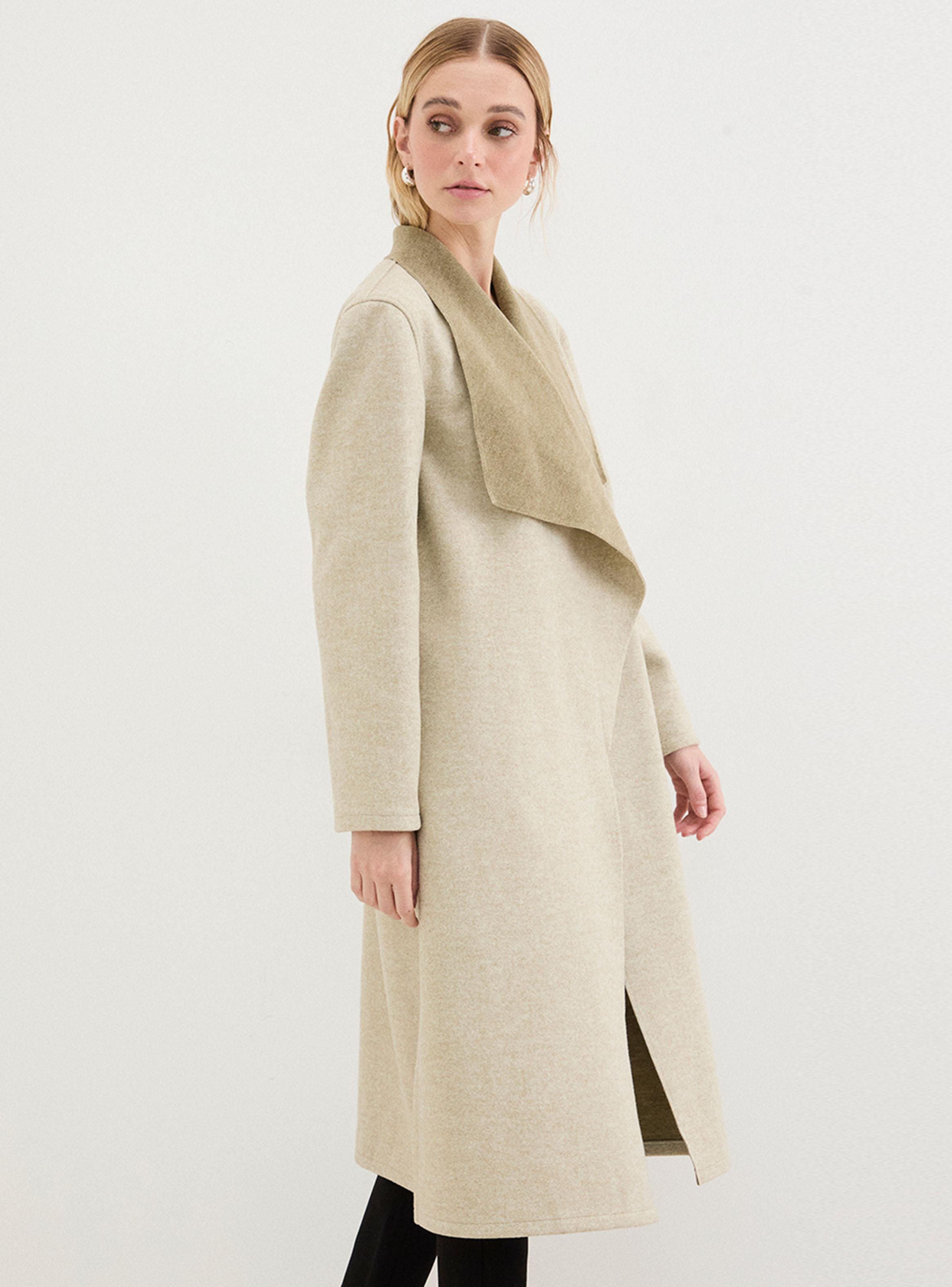 Chaquetón de Tope con Solapa Corte-2