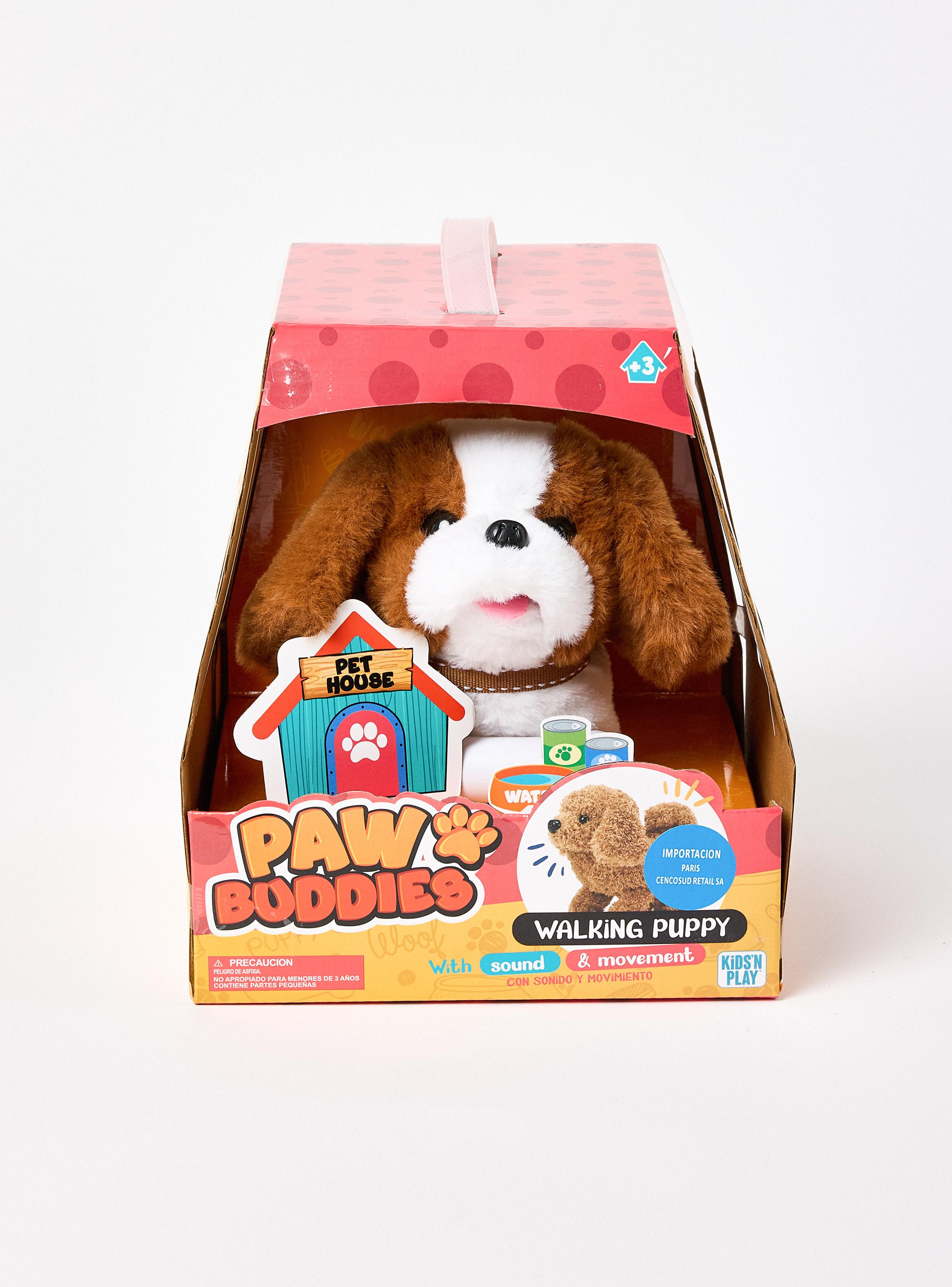 Peluche Perro Mascota Camina y Emite Sonidos-0