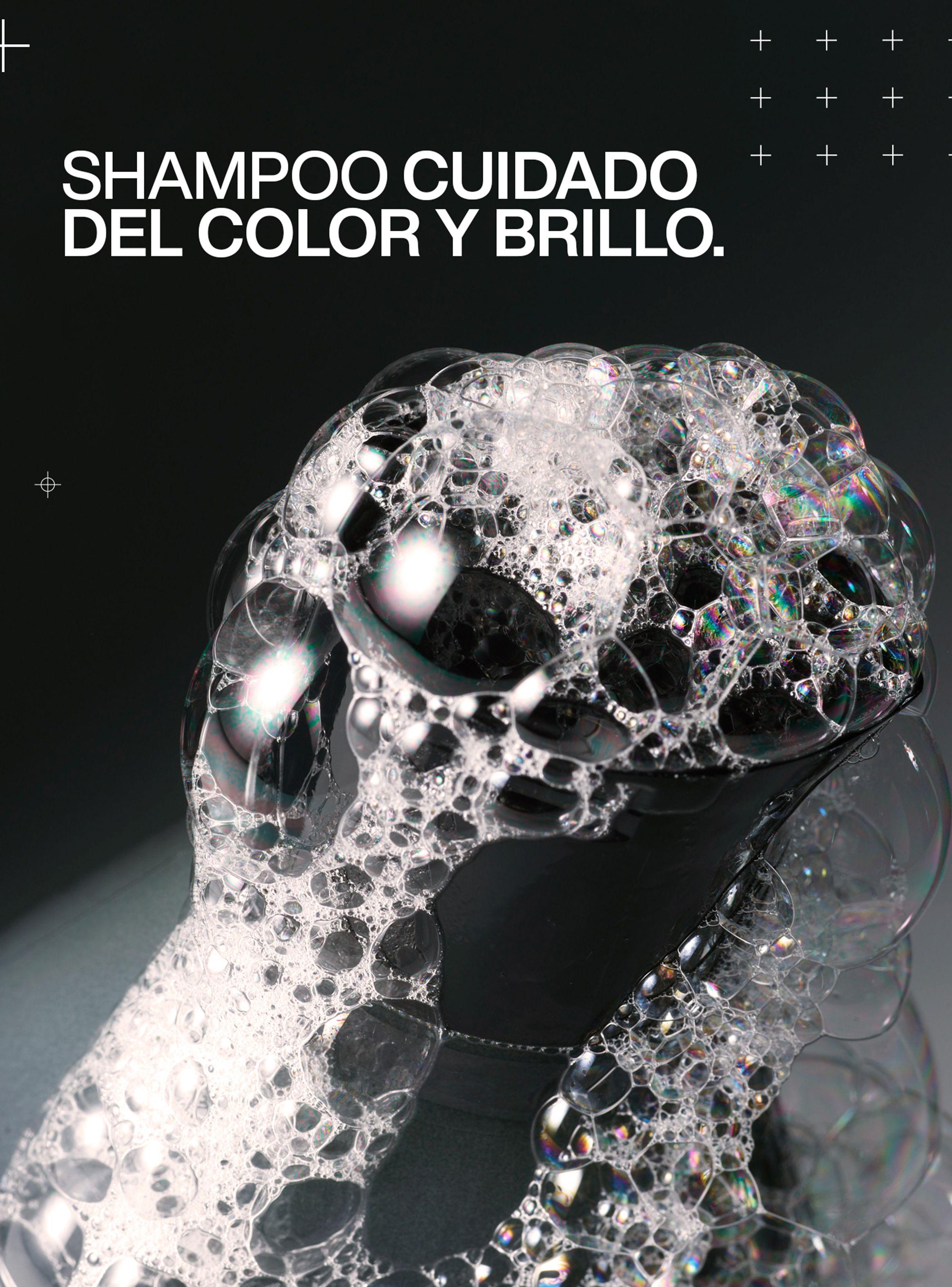 Set Brillo Intenso Cabello con Color Acidic Color Gloss Shampoo Sin Sulfatos 300ml + One United 30ml Redken-3