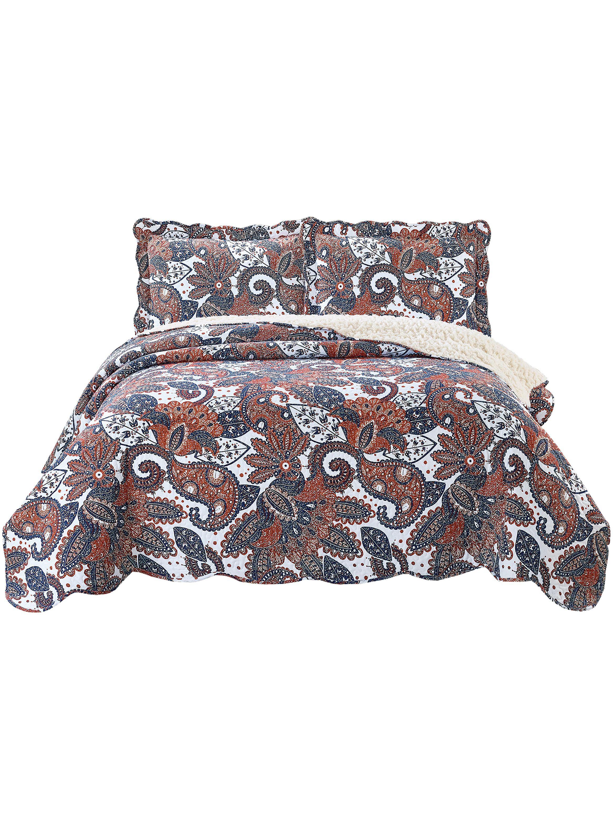 Quilt King Mallorca Sherpa Spring-0