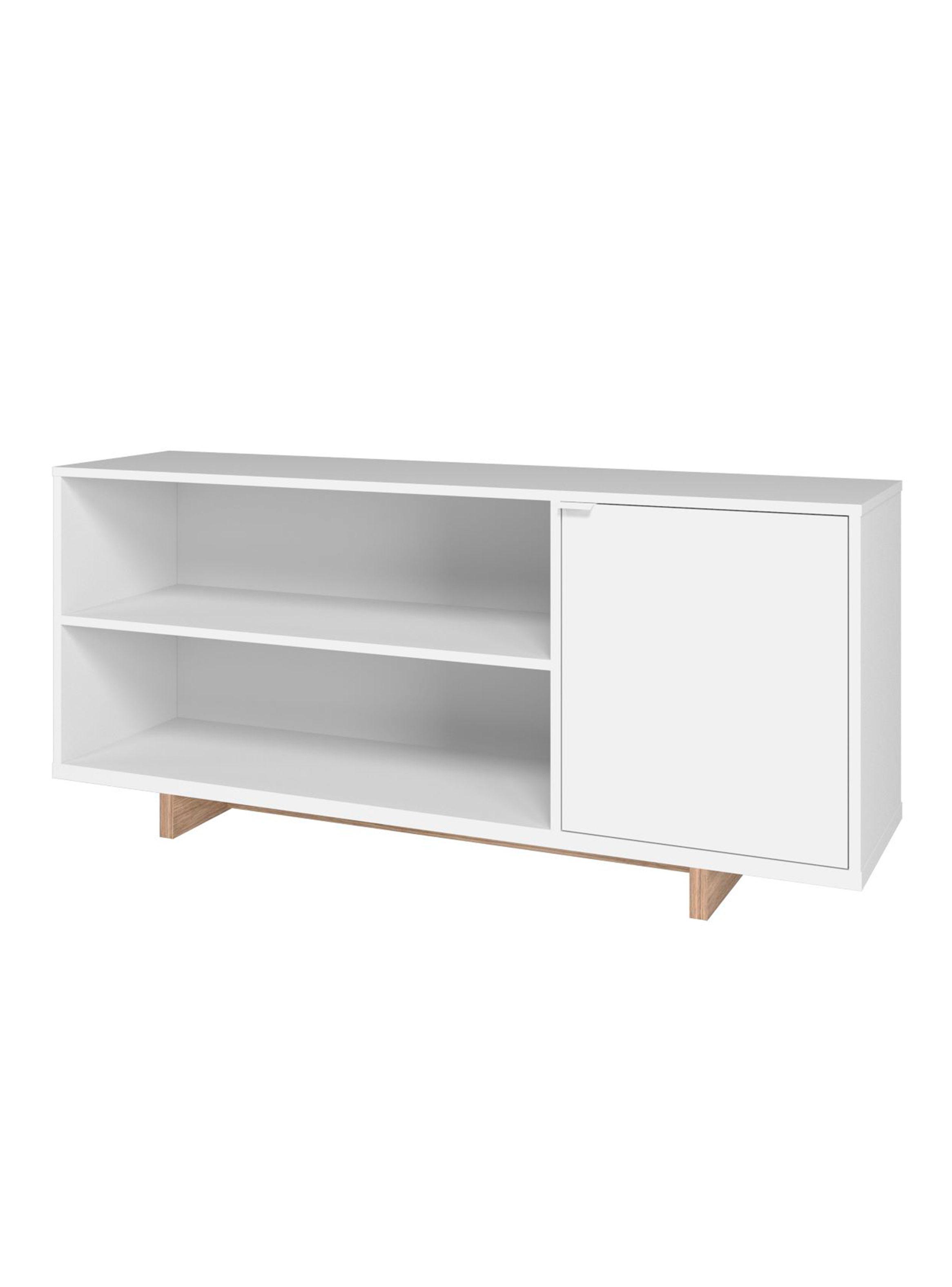Rack Retro 56 x 135 x 36 cm Blanco-0