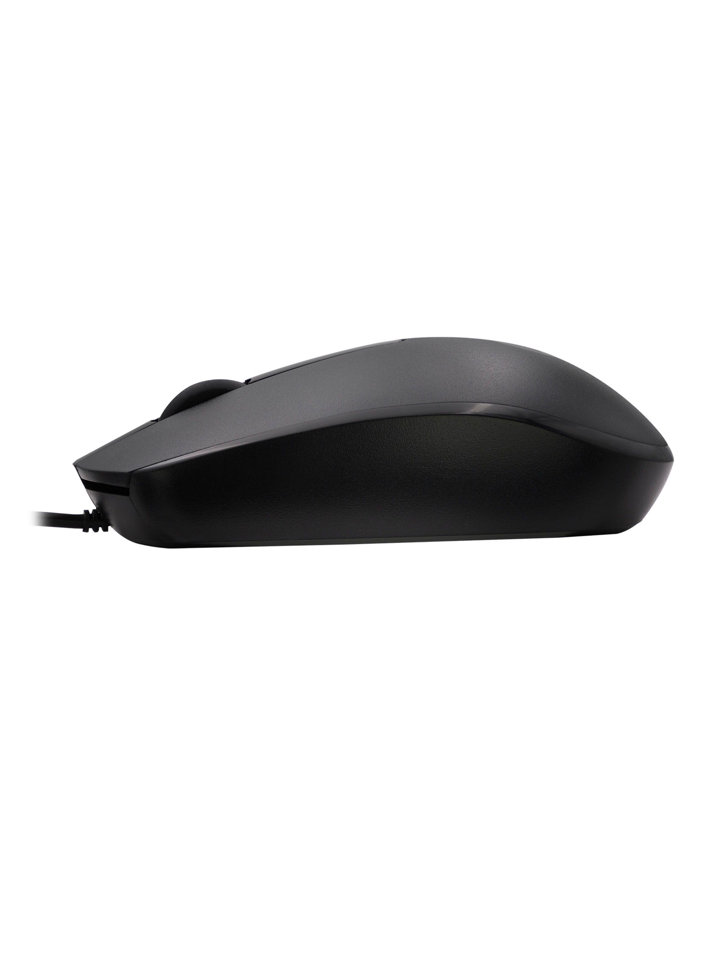Mouse Alámbrico M10 Negro-2