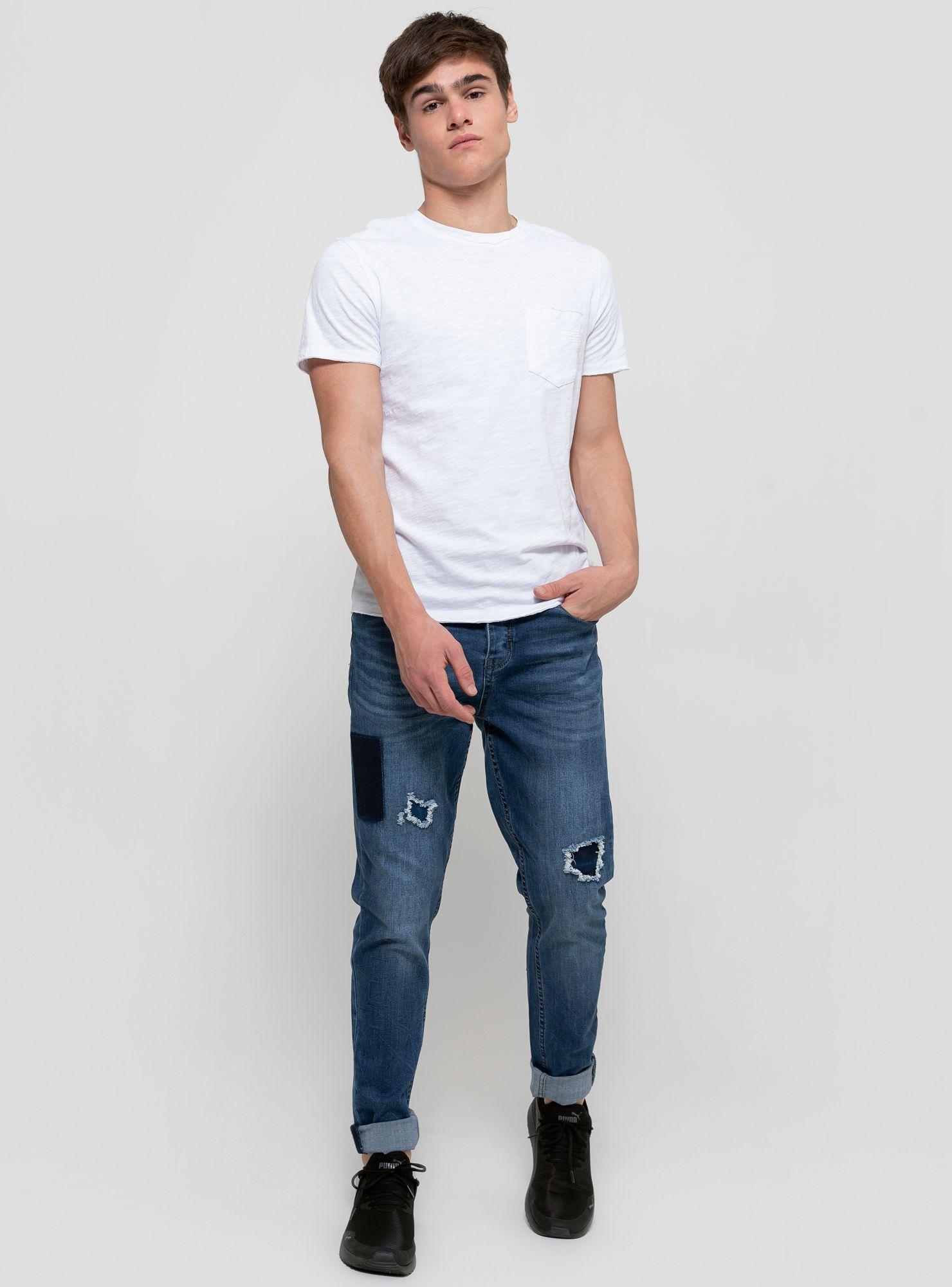 Polera Manga Corta Jaspeada JJO-3